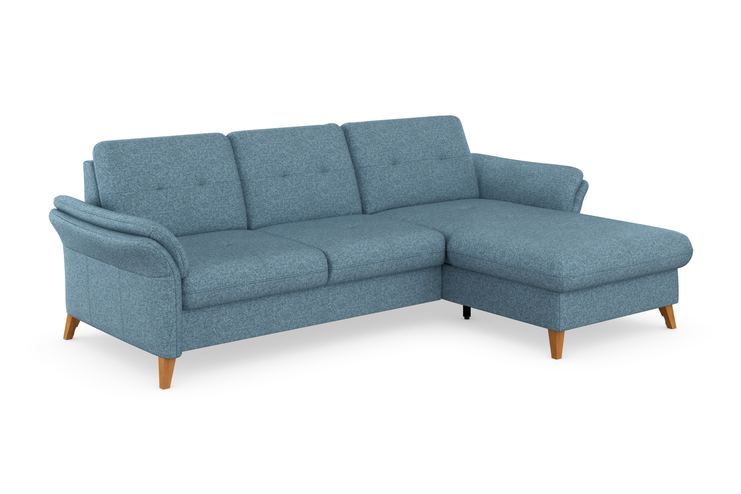 sit&more Ecksofa »Göteborg«, Sitztiefenverstellung und Federkern, wahlweise mit Bettfunktion