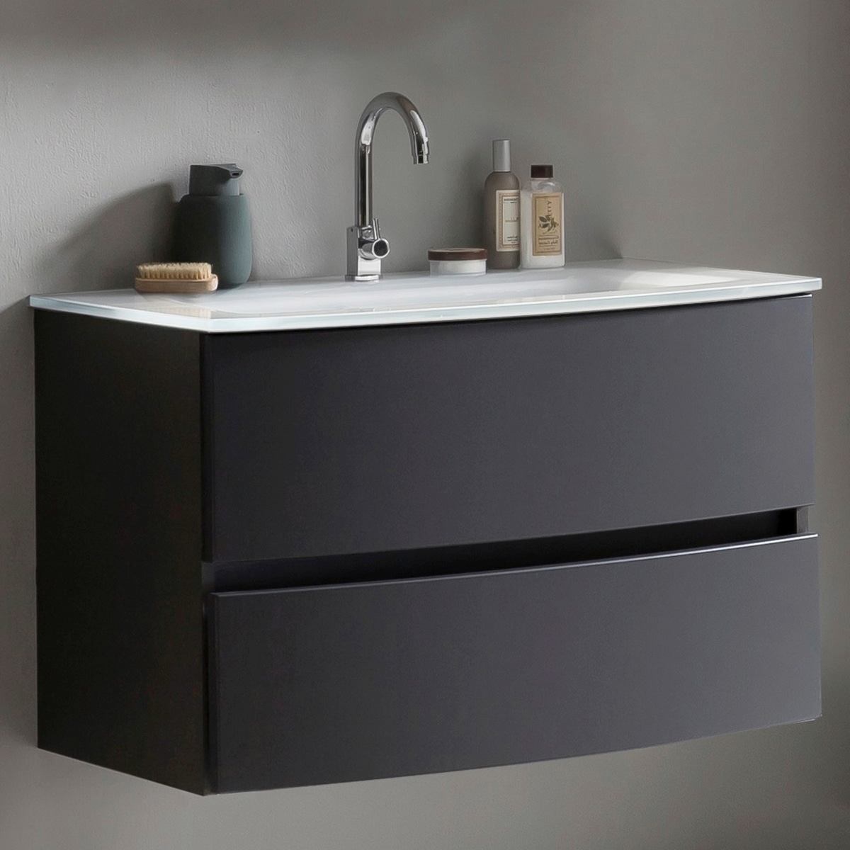 welltime Waschtisch »Kaunas«, Breite 80 cm, mit Soft-Close Funktion