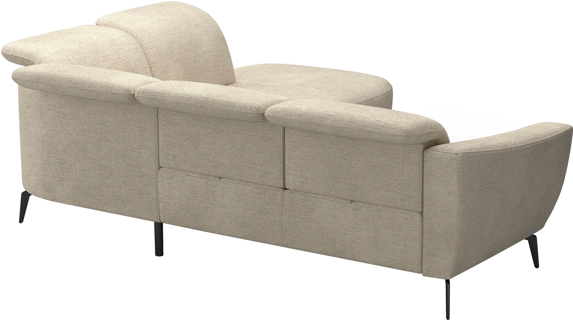 sit&more Ecksofa »Zoe«, ink.Sitztiefenverstellung, wahlweise mit Kopfteilverstellung