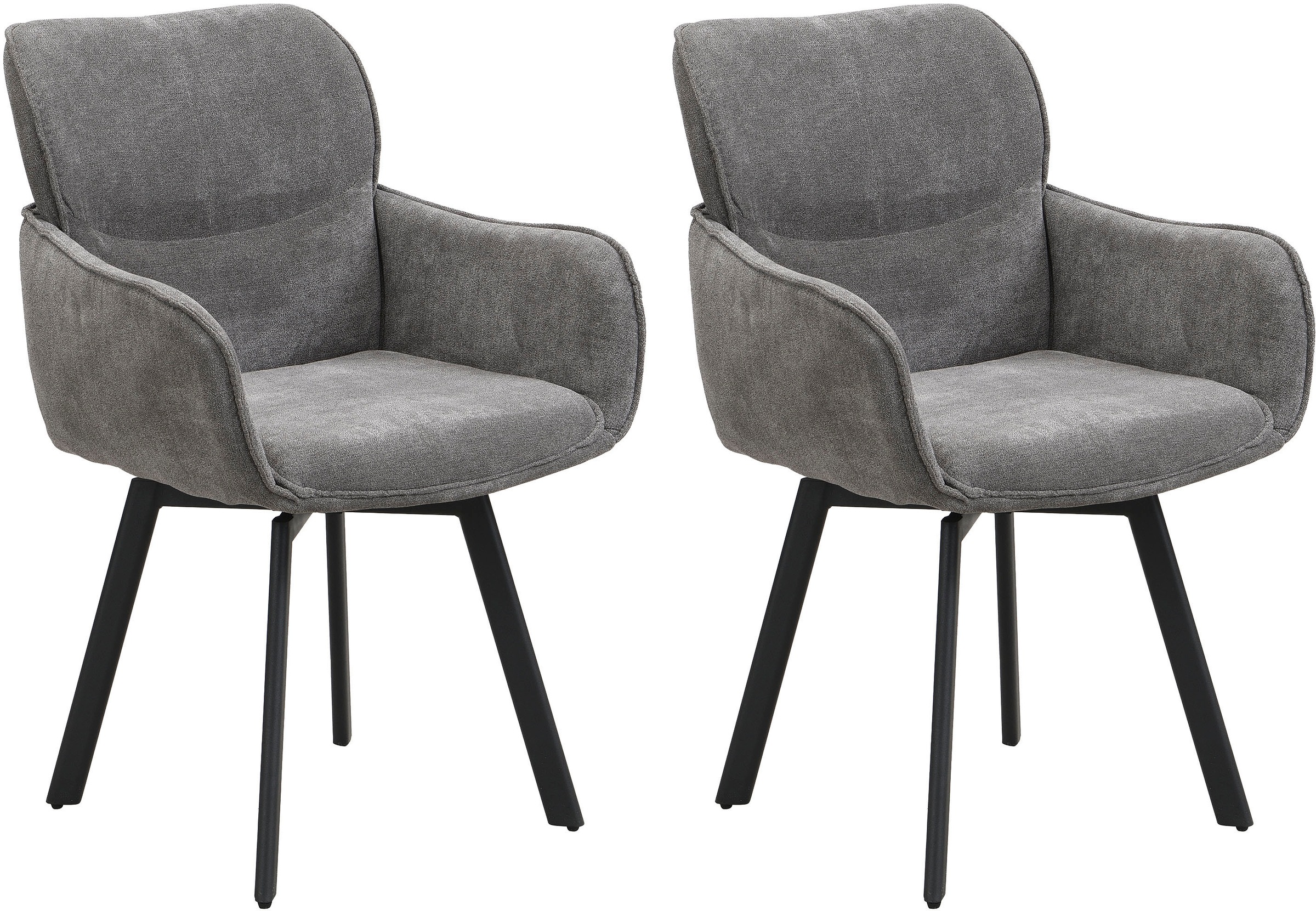 byLIVING Esszimmerstuhl "Rico" (Set) 2 Stk.360 Grad drehbar in verschiedene günstig online kaufen