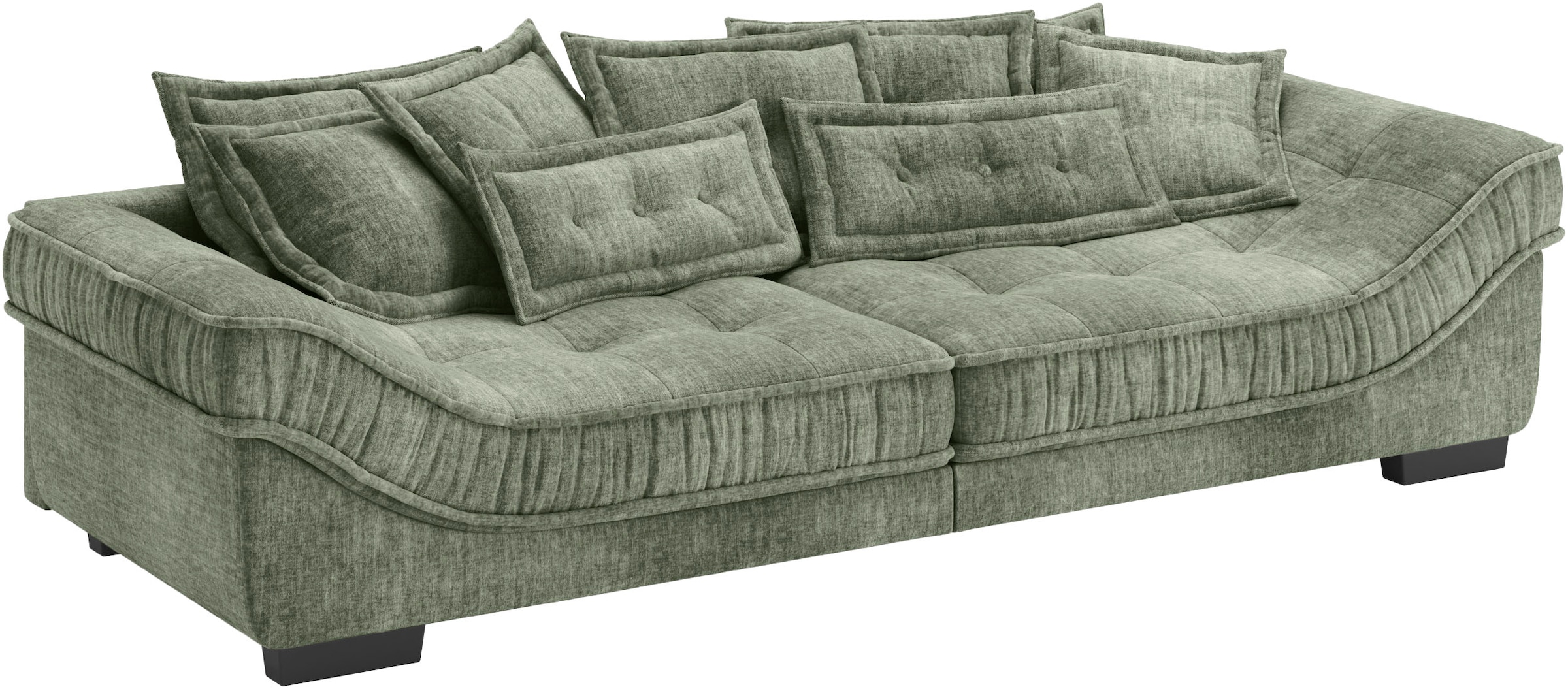 INOSIGN Big-Sofa "Diwan II DuraFlex", DuraFlex-Kaltschaumpolsterung, bis 140 kg, 4 Bezugsqualitäten