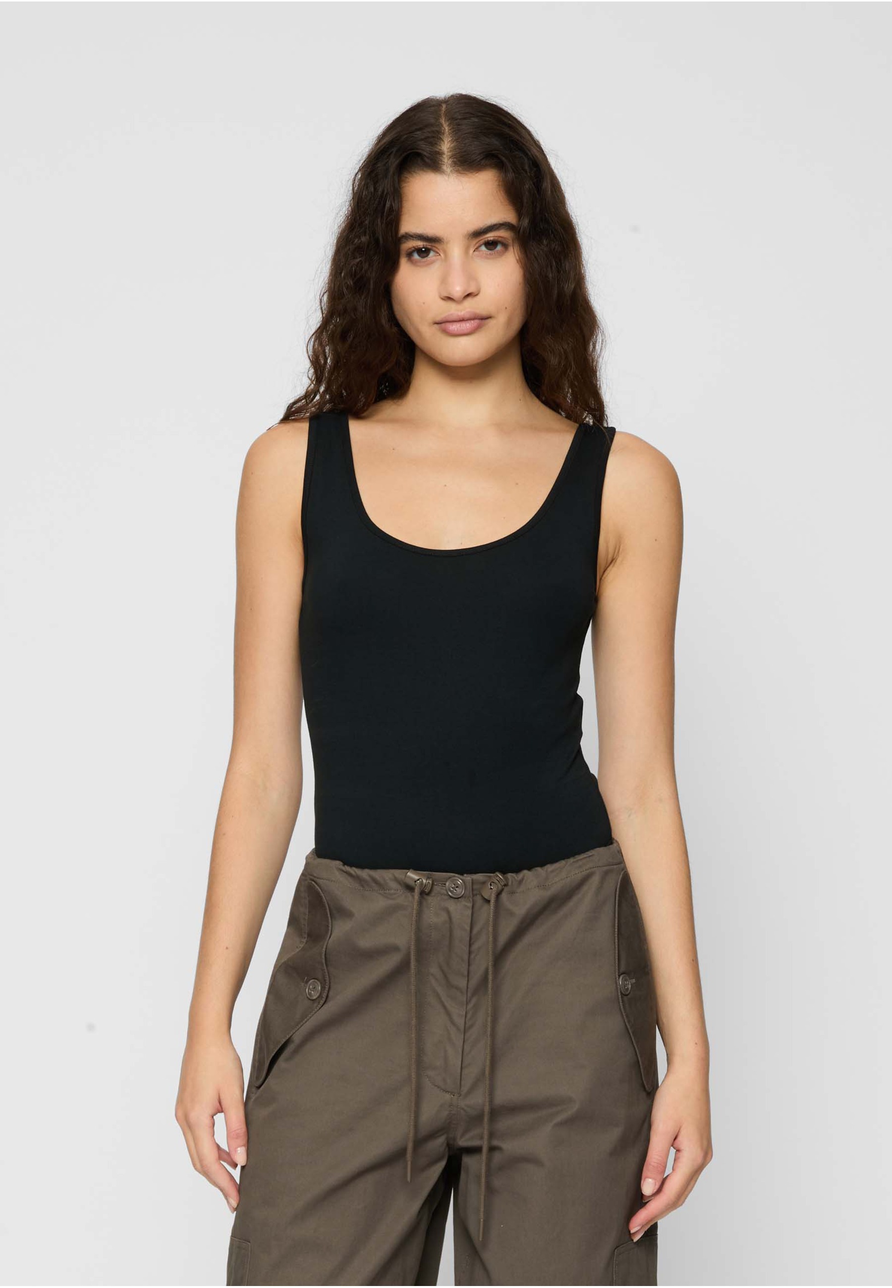 URBAN CLASSICS Kurzarmshirt »Urban Classics Ladies Organic 2-Pack« 1