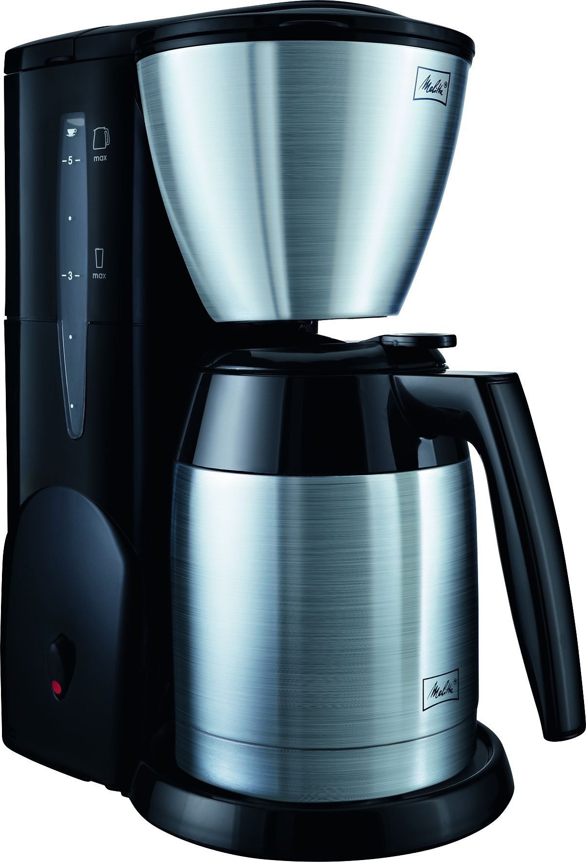 Melitta Filterkaffeemaschine »Melitta® Single5® Therm M728«, 0,65 l Kaffeekanne, Papierfilter, 1x2, mit Edelstahl-Thermobecher