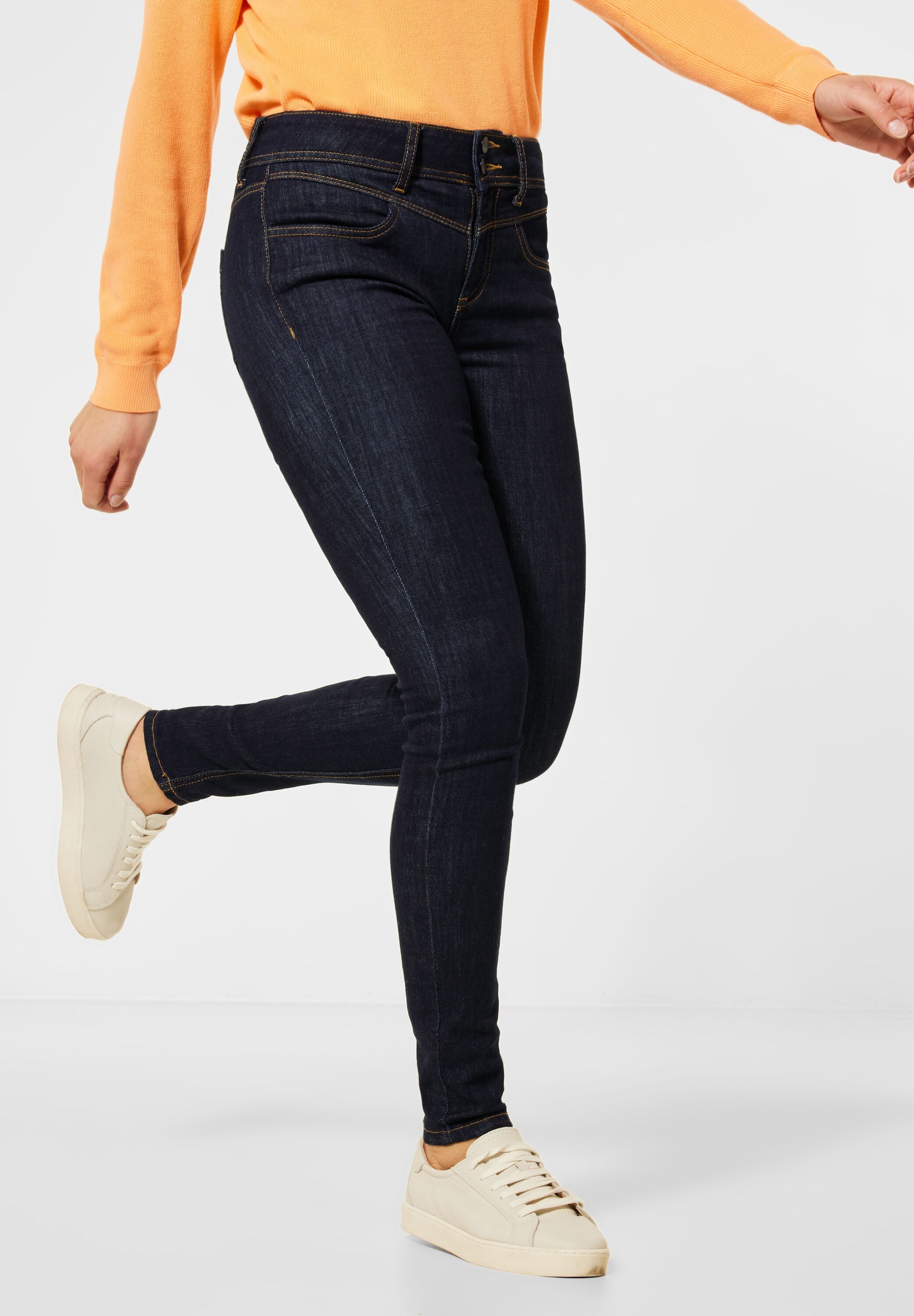 STREET ONE Slim-fit-Jeans, 4-Pocket Style günstig online kaufen