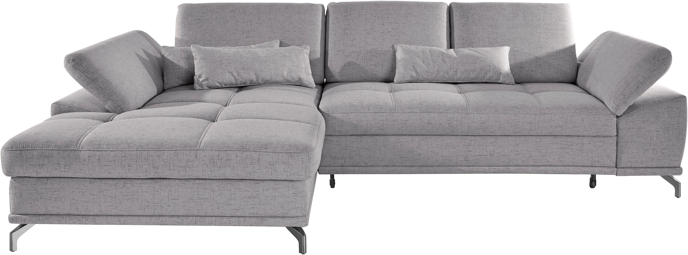 OTTO home Ecksofa "Costello L-Form, B: 301 cm mit Sitztiefen-, Armteilverst günstig online kaufen