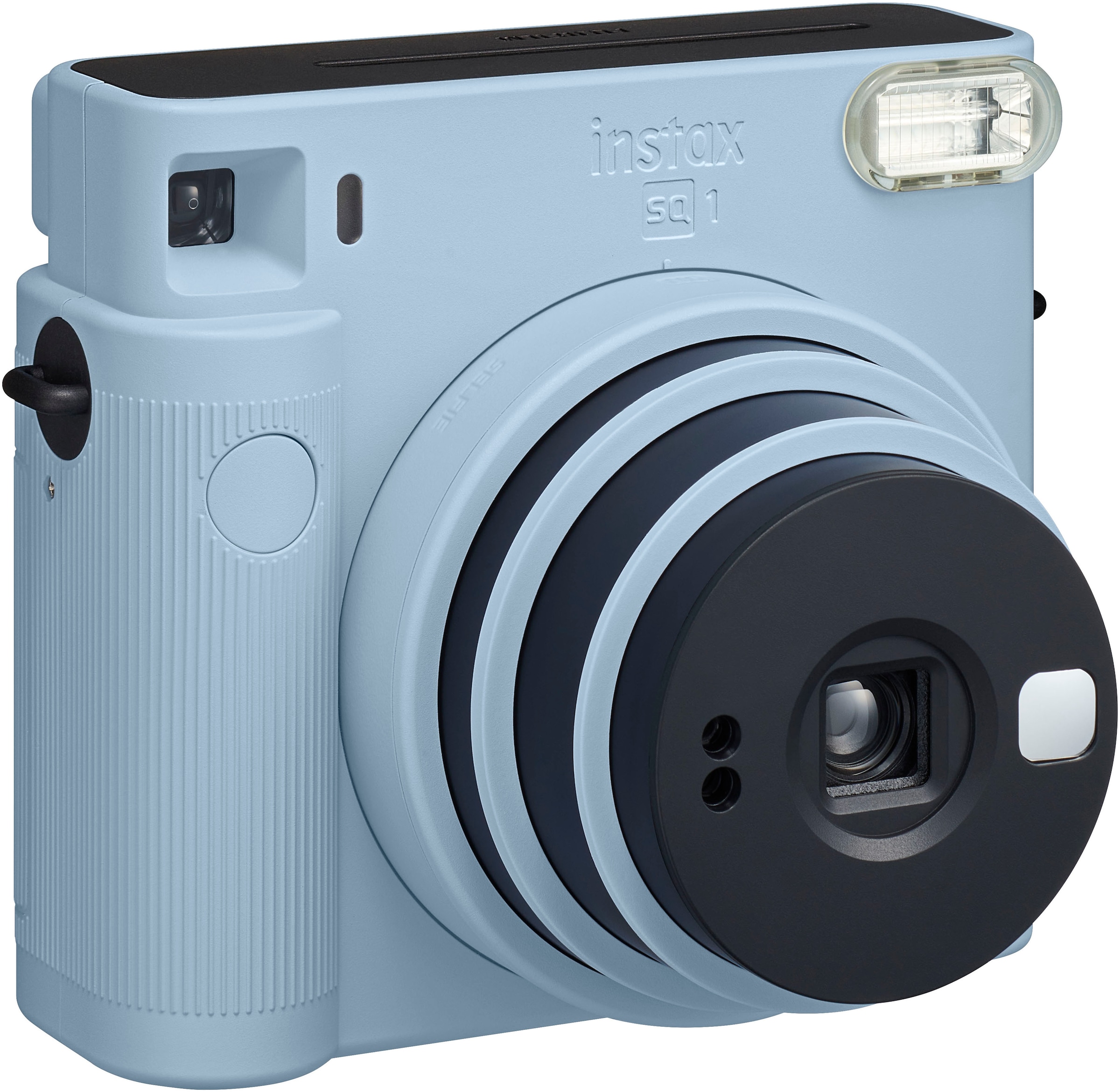 FUJIFILM Sofortbildkamera "instax SQUARE SQ1", glacier blau, B:13,07cm H:11,86cm T:5,75cm, Fotokameras - Einheitsgröße