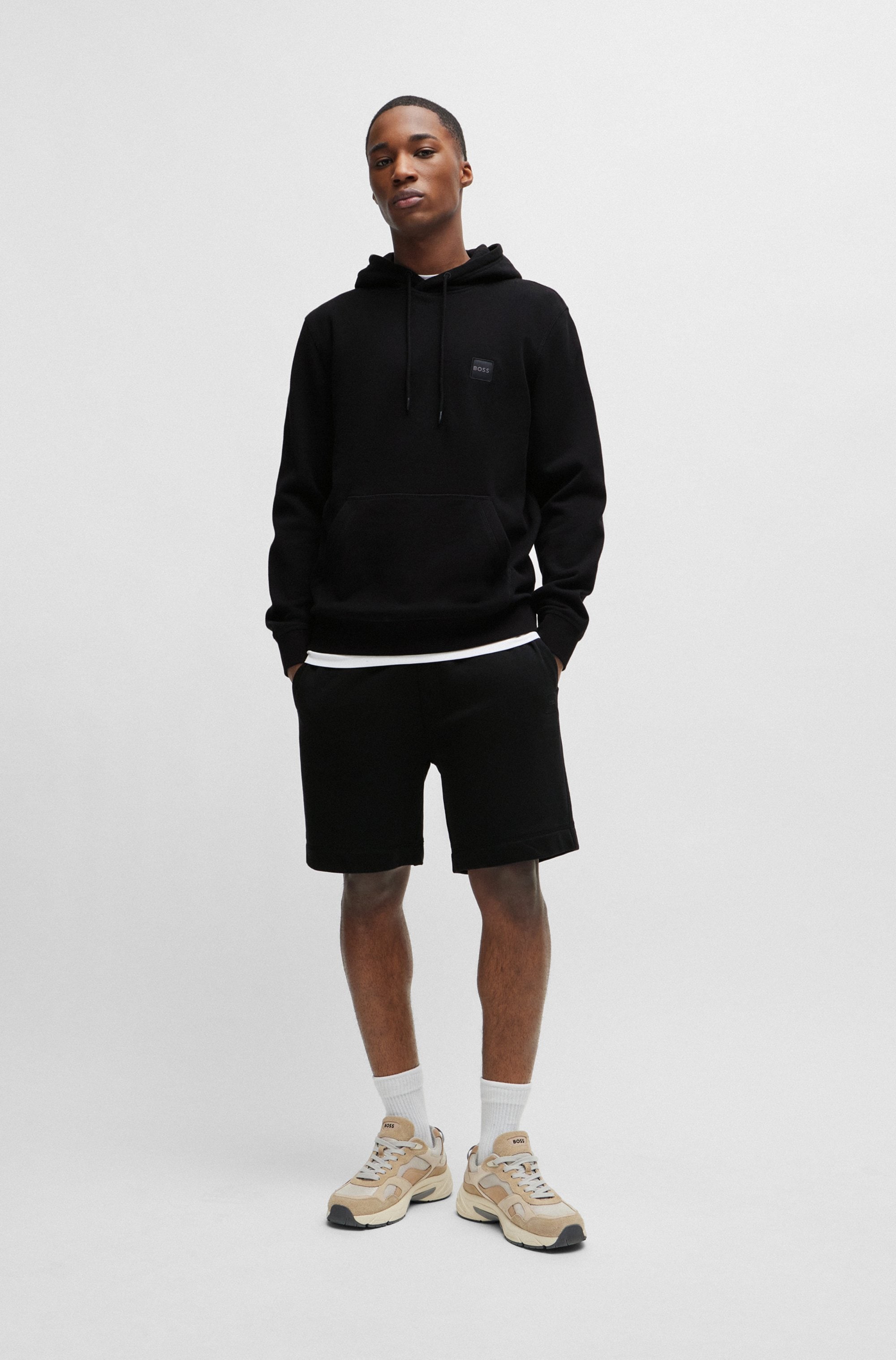 BOSS ORANGE Sweatshorts »Sewalk«, mit BOSS Markenlabel