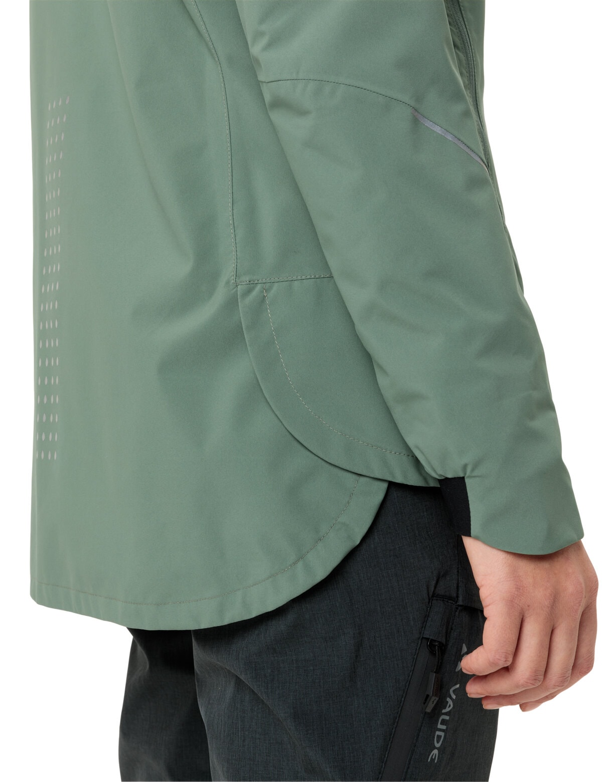 VAUDE 3-in-1-Funktionsjacke, mit Kapuze, Wasserdicht, winddicht und atmungsaktiv