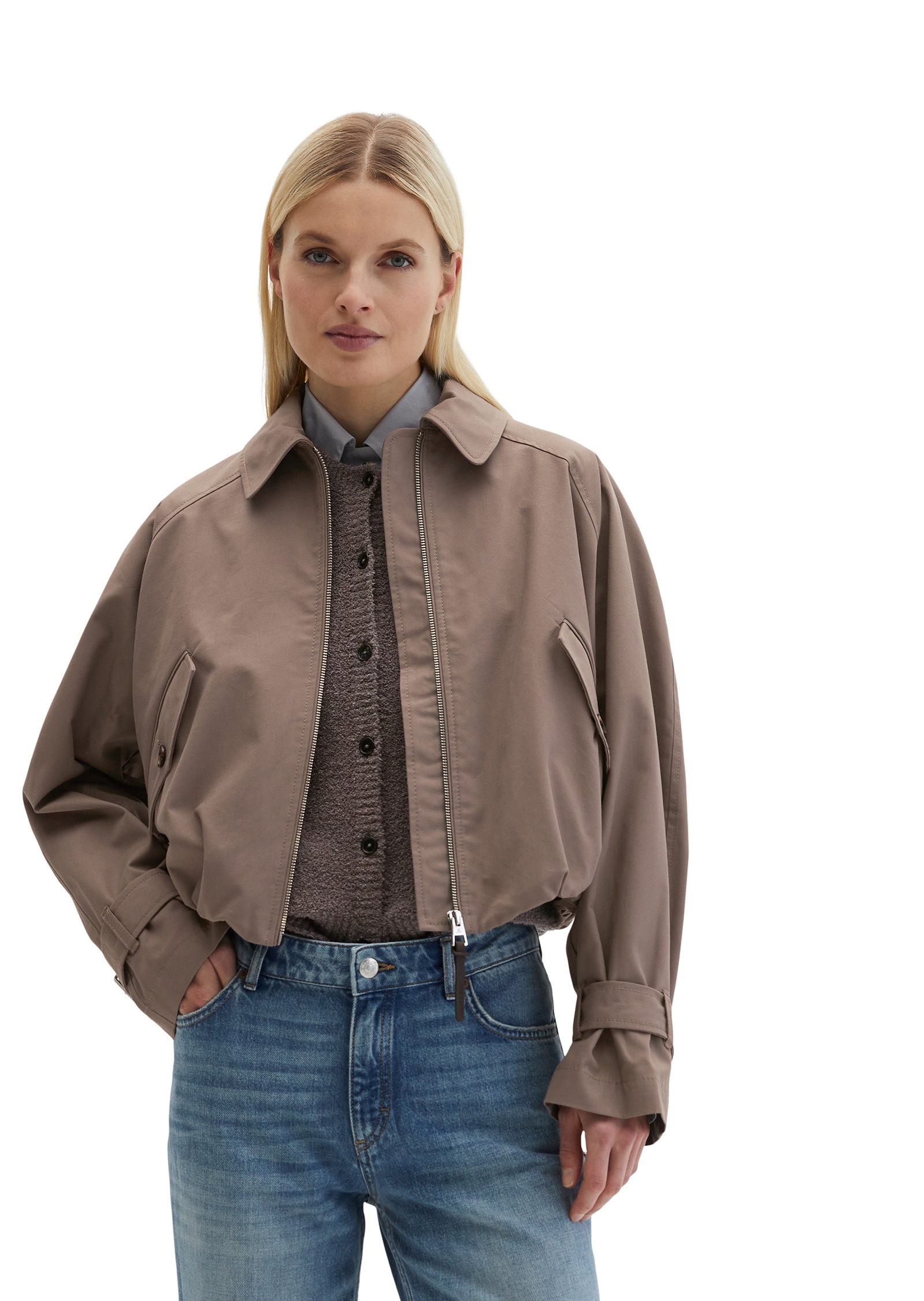 Marc OPolo Outdoorjacke "aus Organic Cotton-Lyocell-Mix"