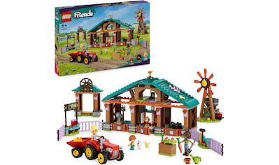 Konstruktionsspielsteine »Auffangstation für Farmtiere (42617), LEGO Friends«, (489 St.)