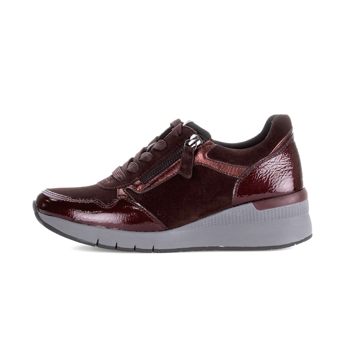 Gabor Sneaker "Sneaker low Materialmix Leder" günstig online kaufen