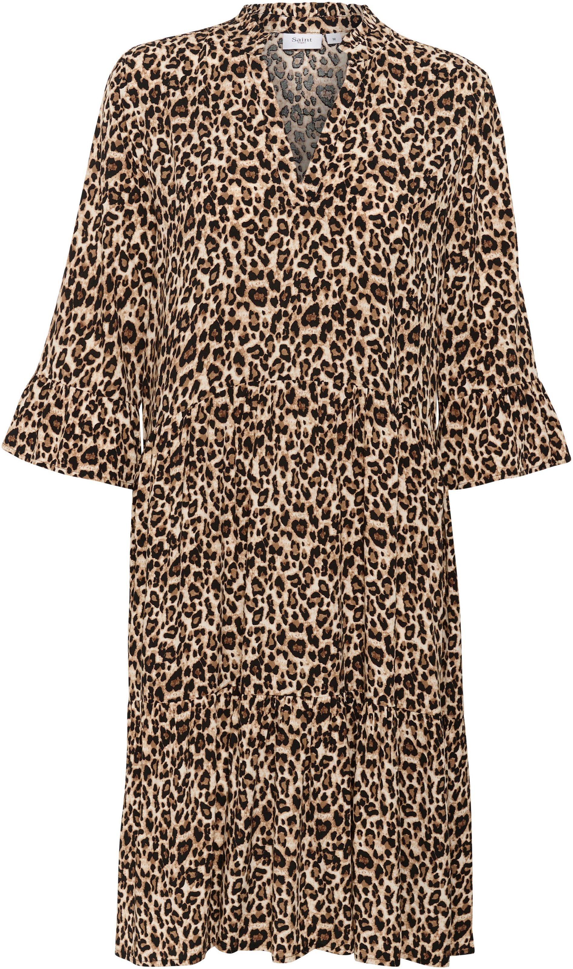 Saint Tropez Blusenkleid »EdaSZ Dress«, mit Volant und 3/4 Ärmel