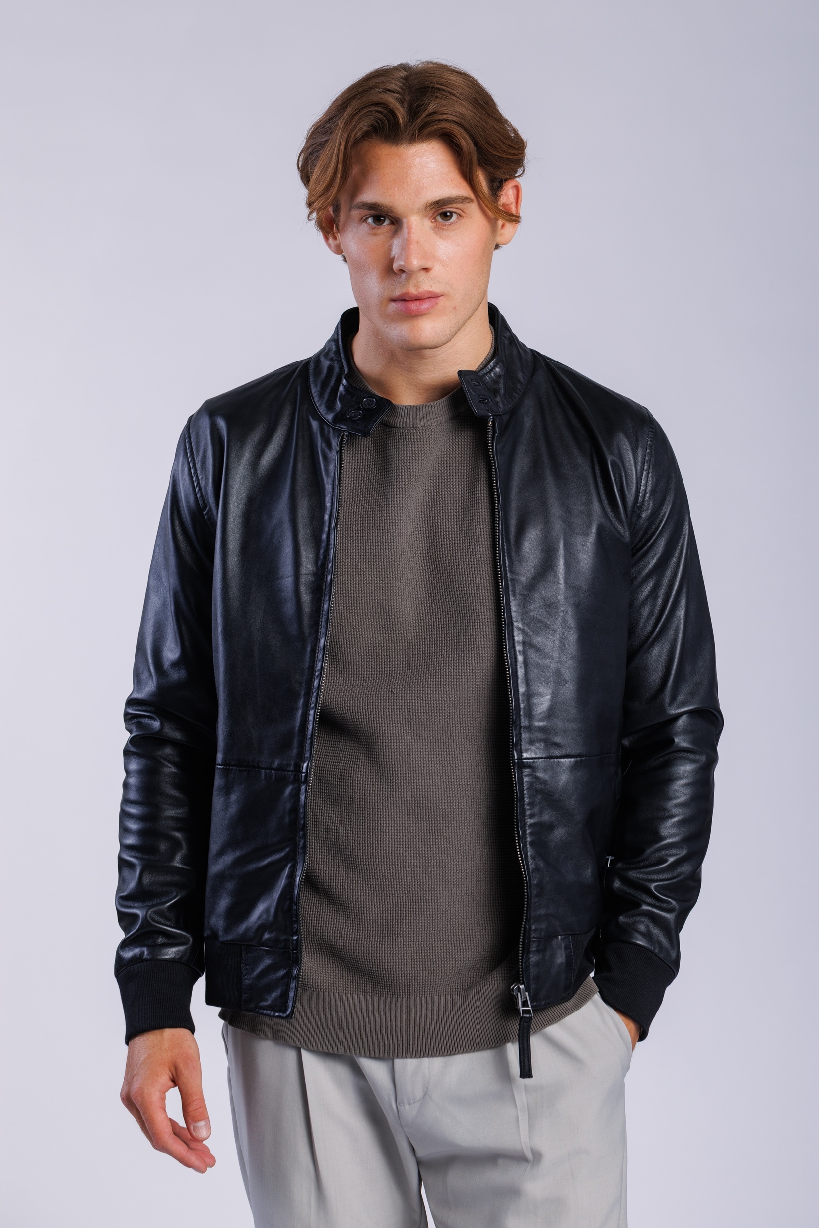 Freaky Nation Lederjacke "Fenno-FN SSW" günstig online kaufen