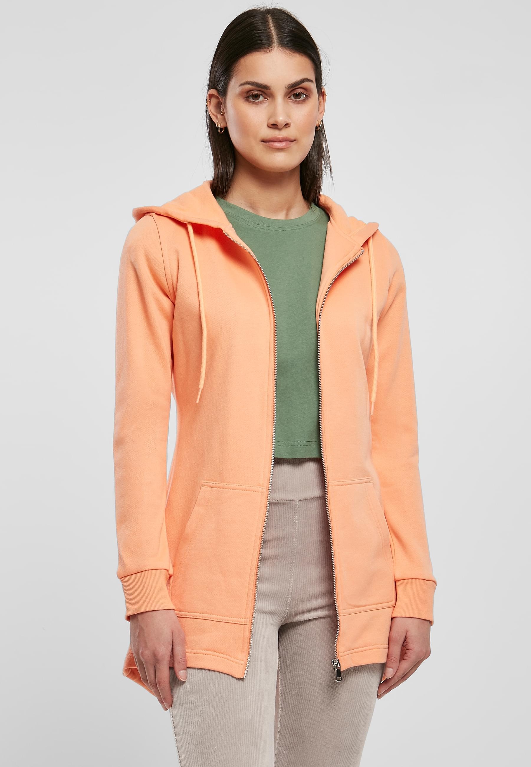 URBAN CLASSICS Sweatjacke »Urban Classics Damen Ladies Sweat«