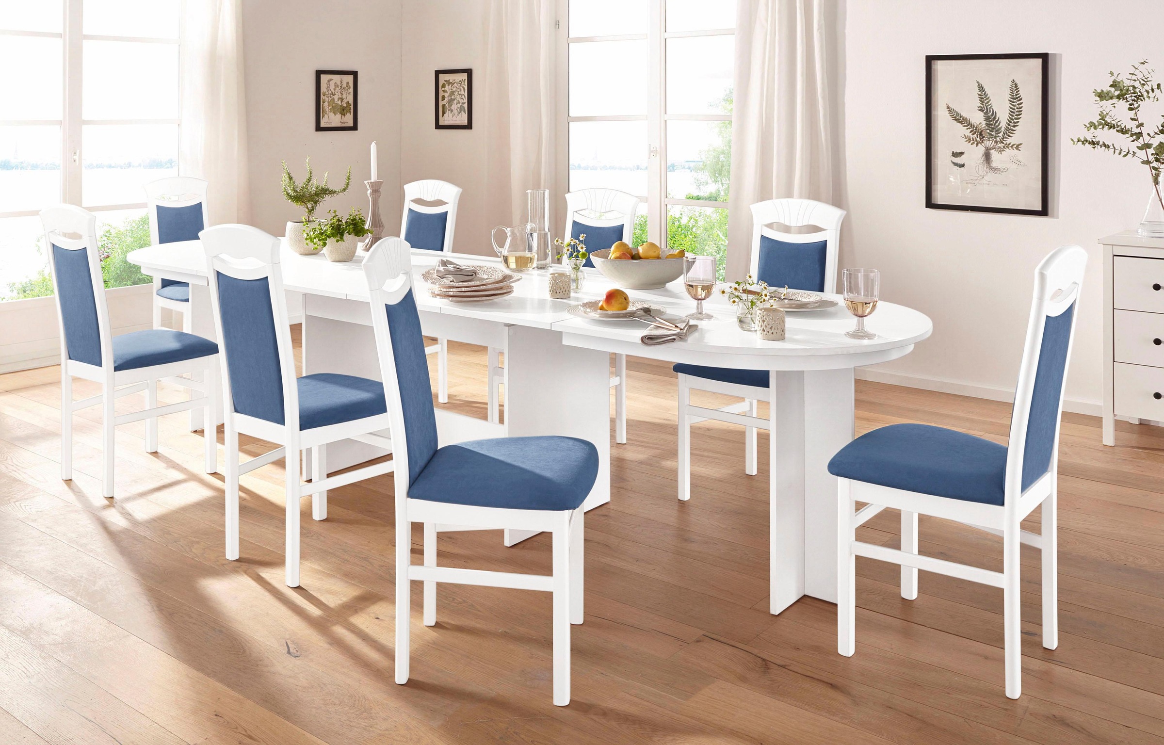 Home affaire Esszimmerstuhl "Franz" (Set) 2 Stk.strapazierfähige Microfaser günstig online kaufen