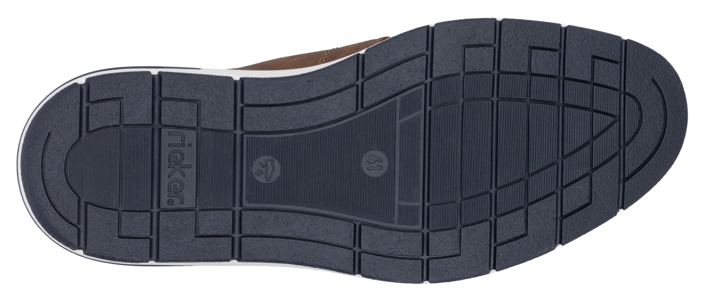 Rieker Slip-On Sneaker, Slipper, Schlupfschuh, Halbschuh mit Ready2GO Ausstattung