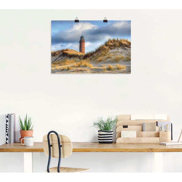 Artland Wandbild »Prerow Leuchtturm«, Gebäude, (1 St.), als Alubild,  Leinwandbild, Wandaufkleber oder Poster in versch. Größen bestellen | BAUR