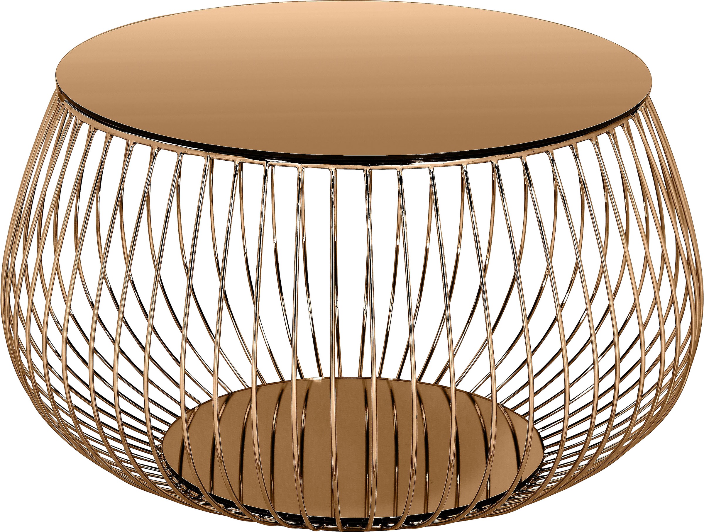 SalesFever Couchtisch "Coffeetable: Stilvolle Wohnzimmer-Ergänzung" Kristal günstig online kaufen