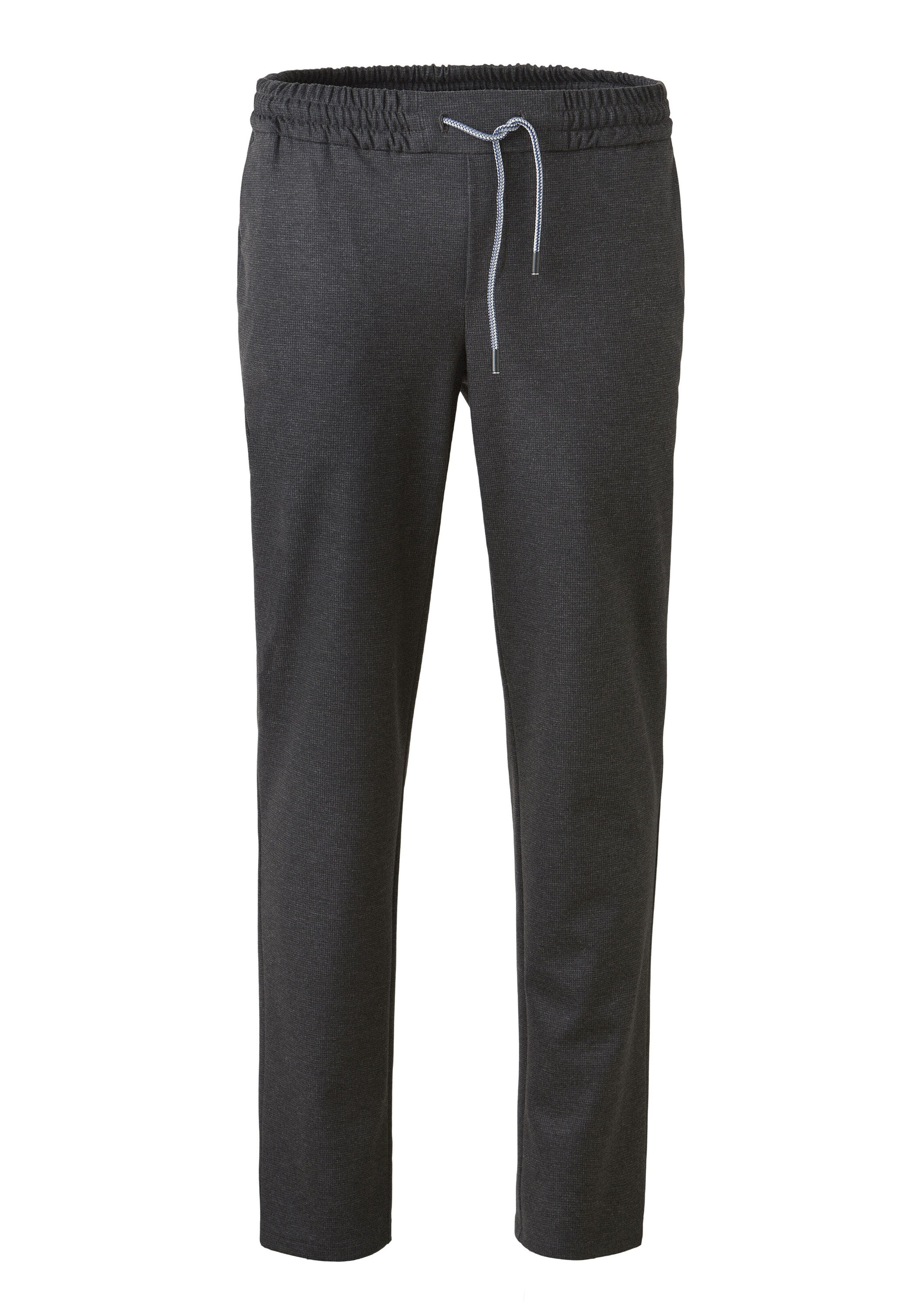 MEYER Herren Chinohose "M5 Loose 2-6510", grau, Gr. 32, uni, Obermaterial: 56% Polyester PES. 40% Viskose CV. 4% Elasthan EL., Hosen, in modischer