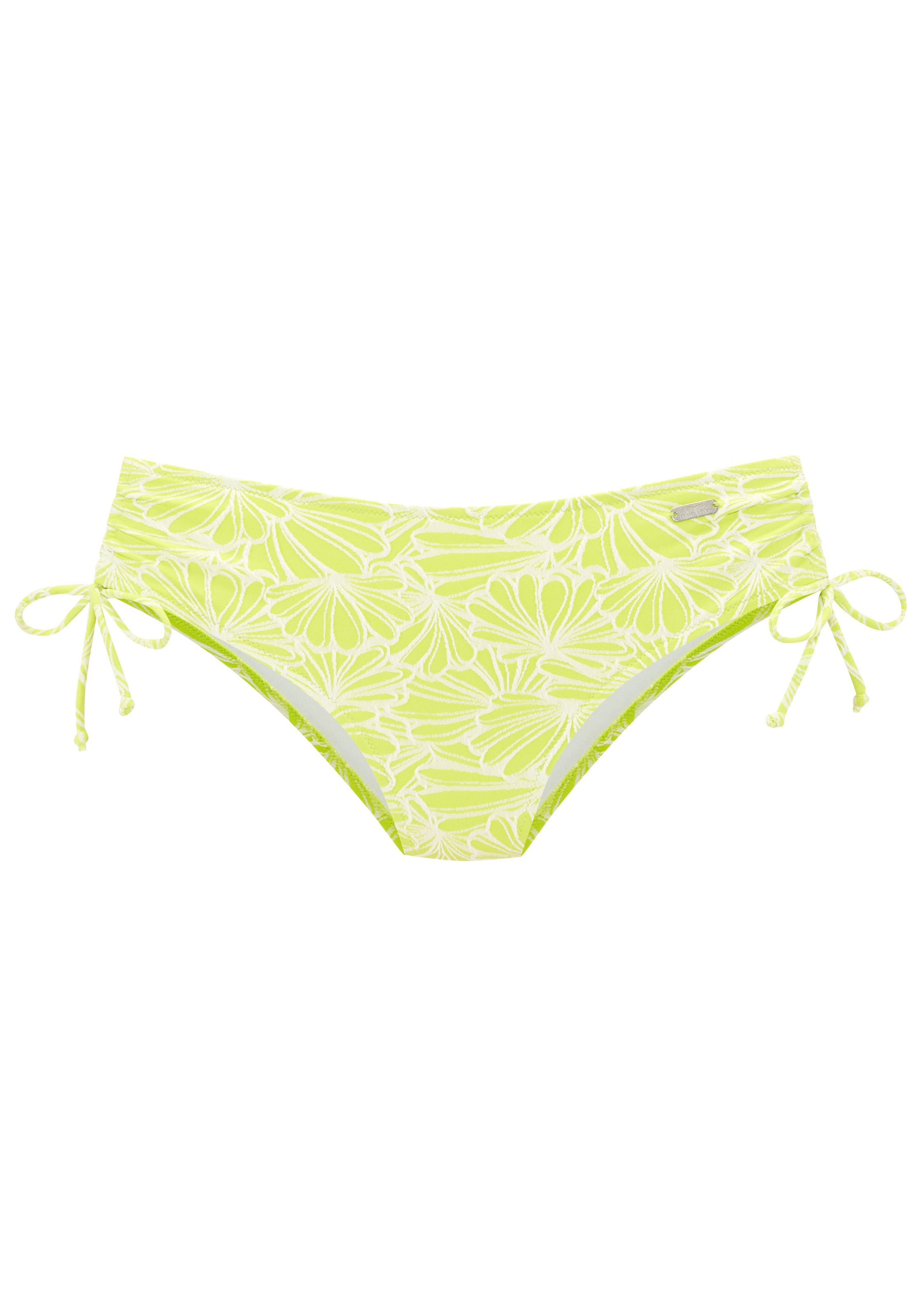 Venice Beach Bikini-Hose "Peony", in höherer Schnittform und modischer Stru günstig online kaufen