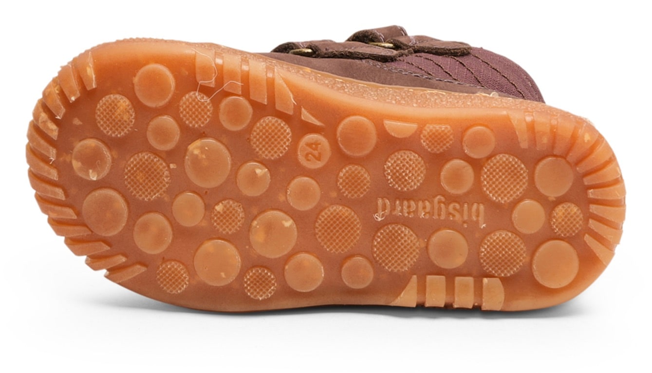 Bisgaard Winterboots »helton tex«, Barfußschuh, Klettstiefel, Winterschuh mit hochwertiger Lammwolle