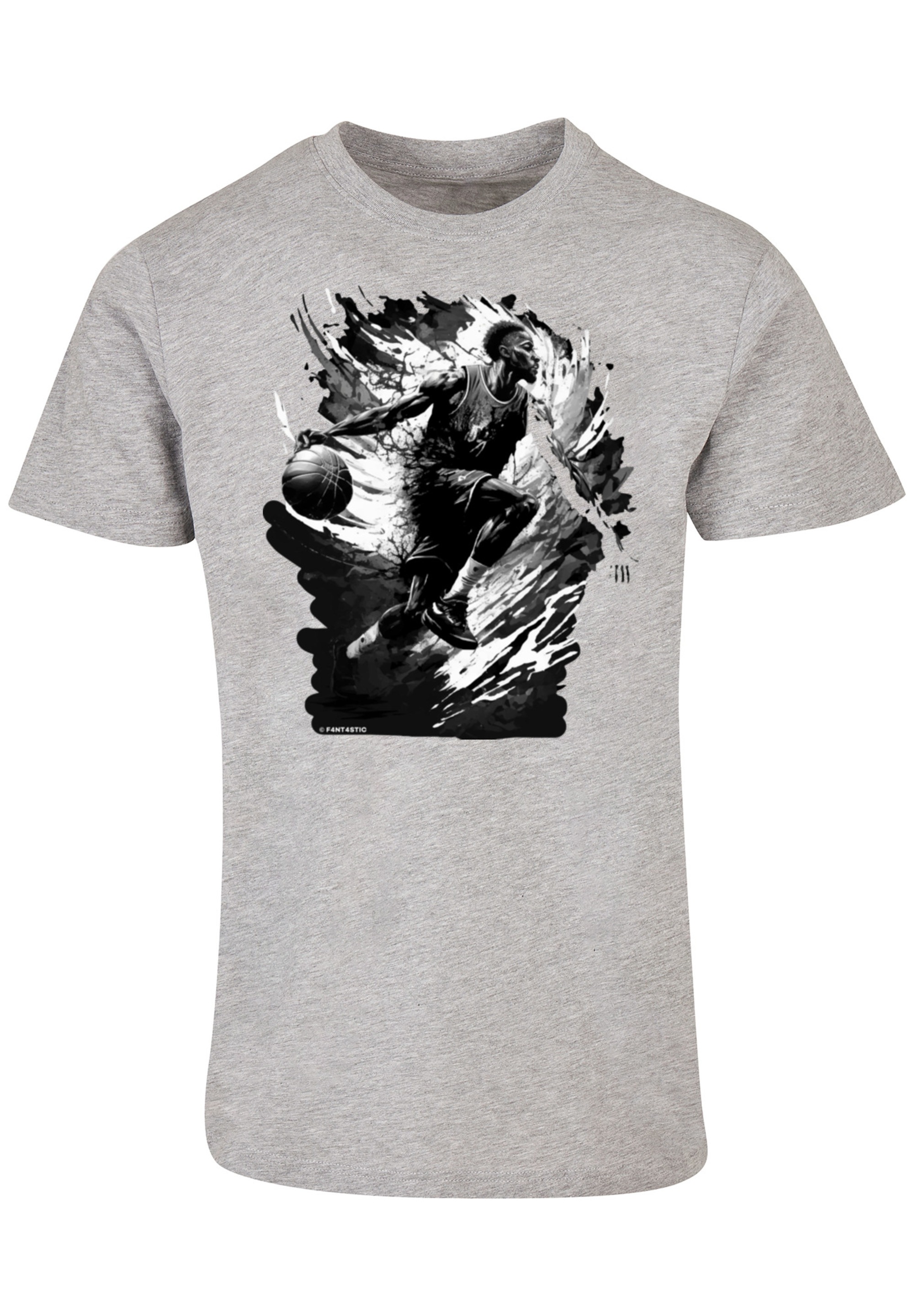 F4NT4STIC T-Shirt "Basketball Splash Sport UNISEX" Print günstig online kaufen