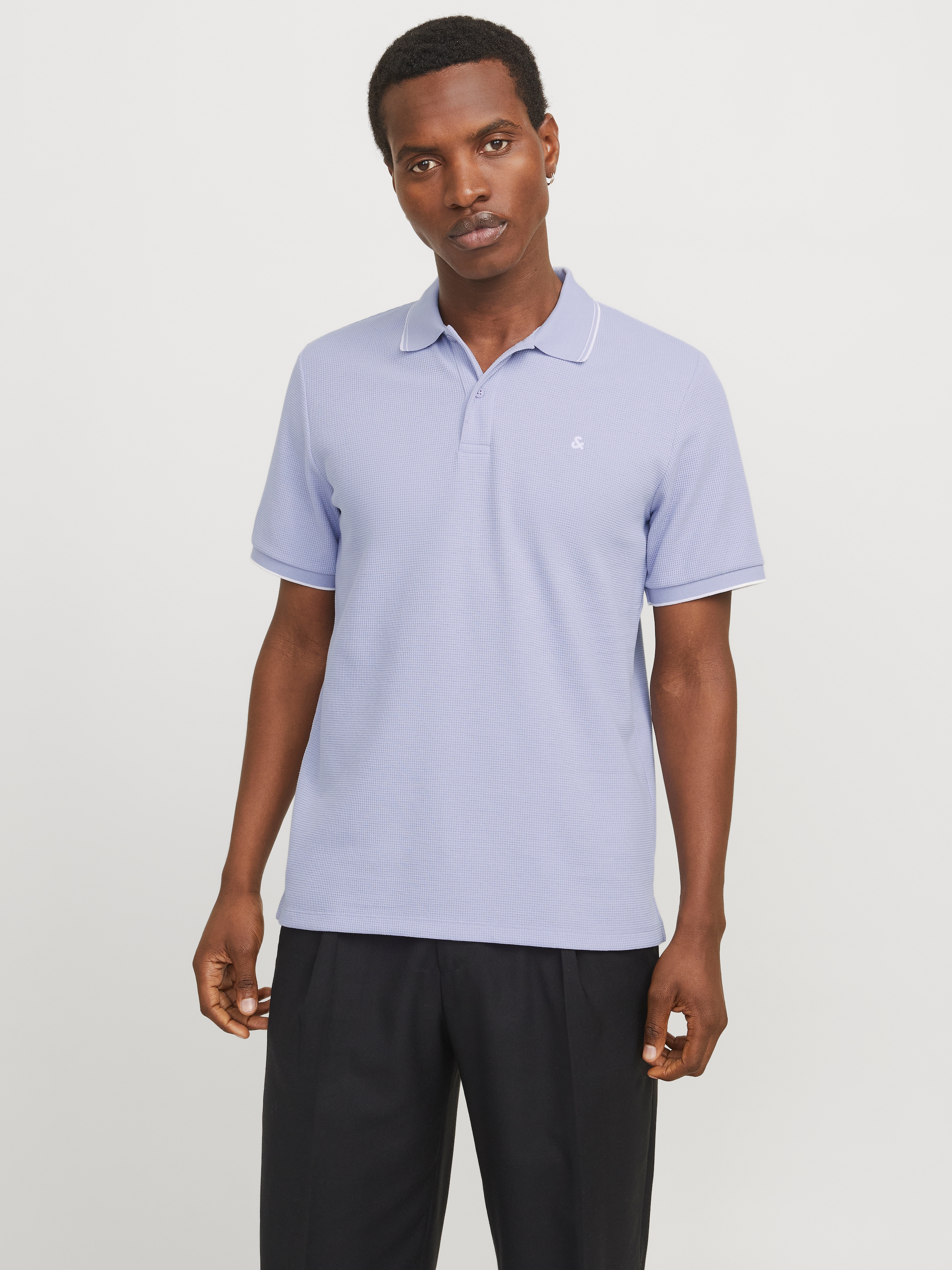 Jack & Jones Poloshirt "JJEAUSTIN POLO SS NOOS" Materialmix, regular fit günstig online kaufen