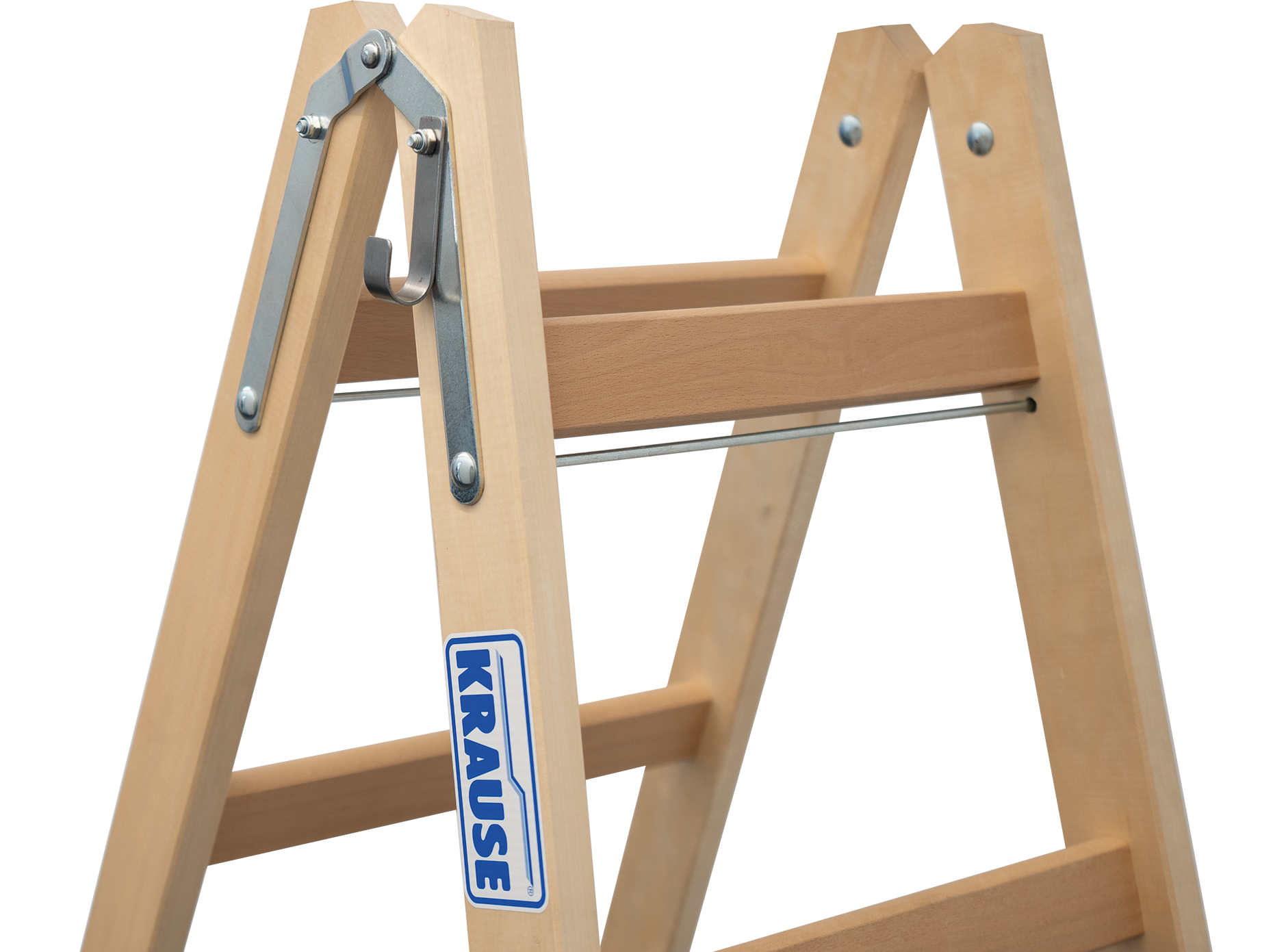 KRAUSE Doppelleiter »Stabilo«, 2x5 Sprossen, beidseitig begehbar