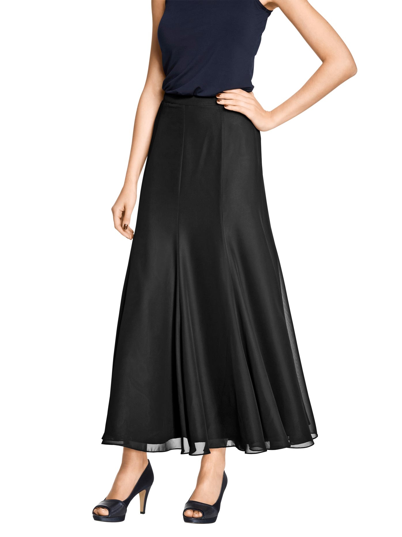 Lange Röcke schwarz für Frauen bestellen | BAUR