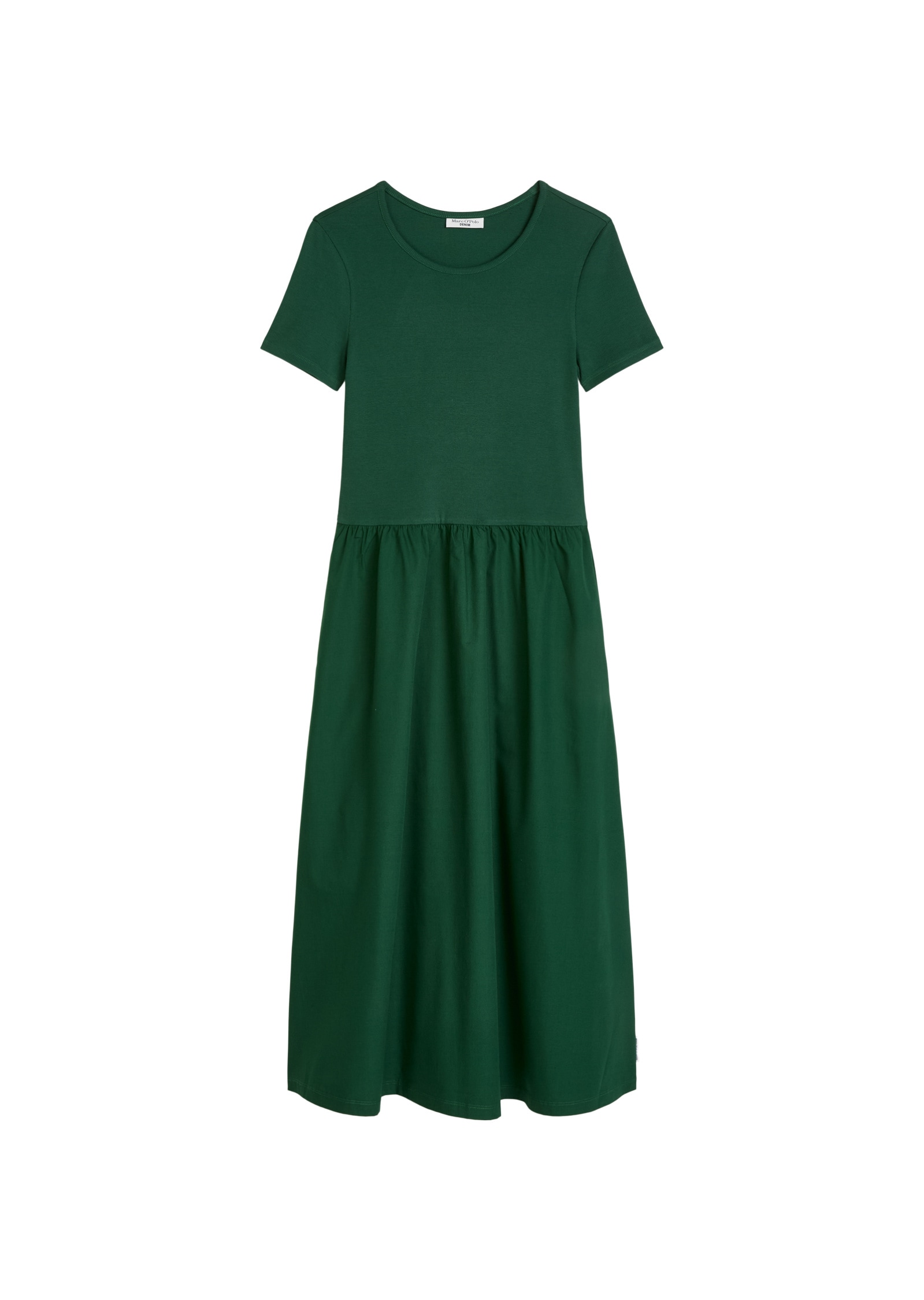 Marc O'Polo DENIM Jerseykleid »mit Baumwoll-Popelinerock«