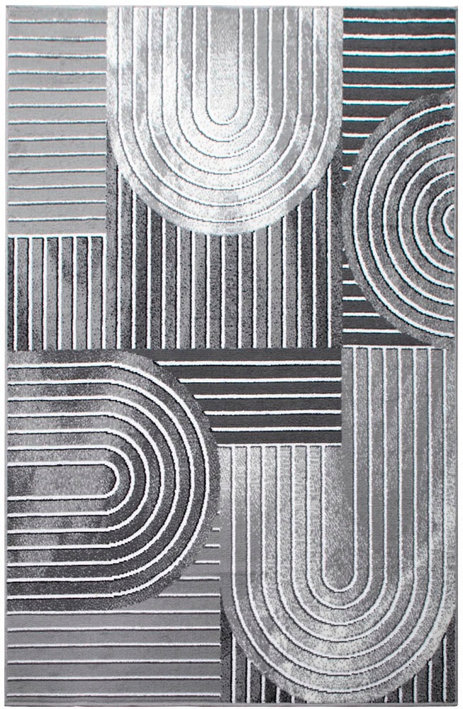 OTTO home Teppich "Lysandra" rechteckig 8 mm Höhe 3D-Effekt, softer Kurzflo günstig online kaufen