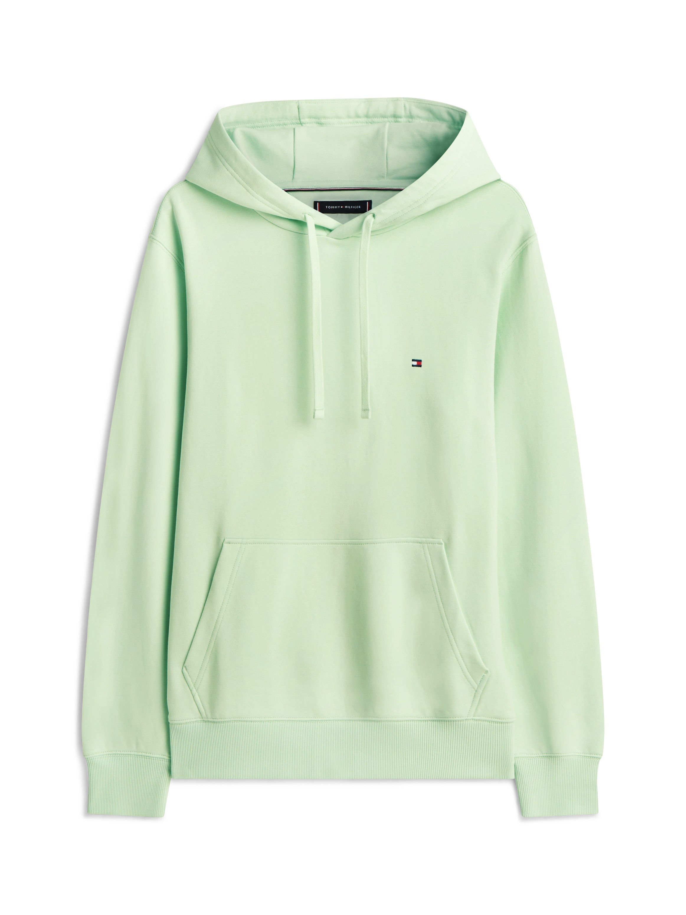Tommy Hilfiger Hoodie »ESSENTIAL TERRY«, mit Tunnelzug und Flag-Stickerei

