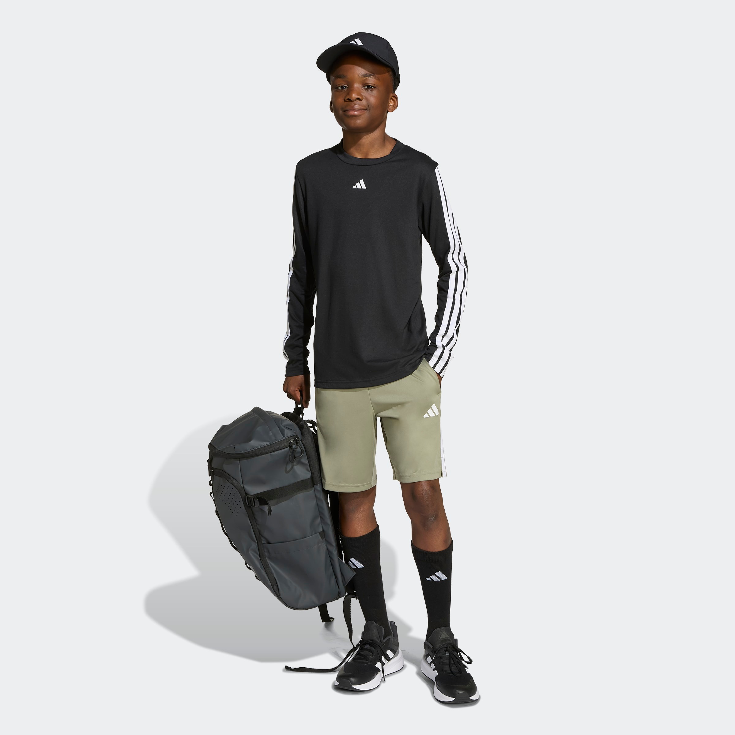 adidas Sportswear Funktionsshirt »J TR-ES 3S LS« für Kinder, mit climacool® Technologie, Rundhalsausschnitt
