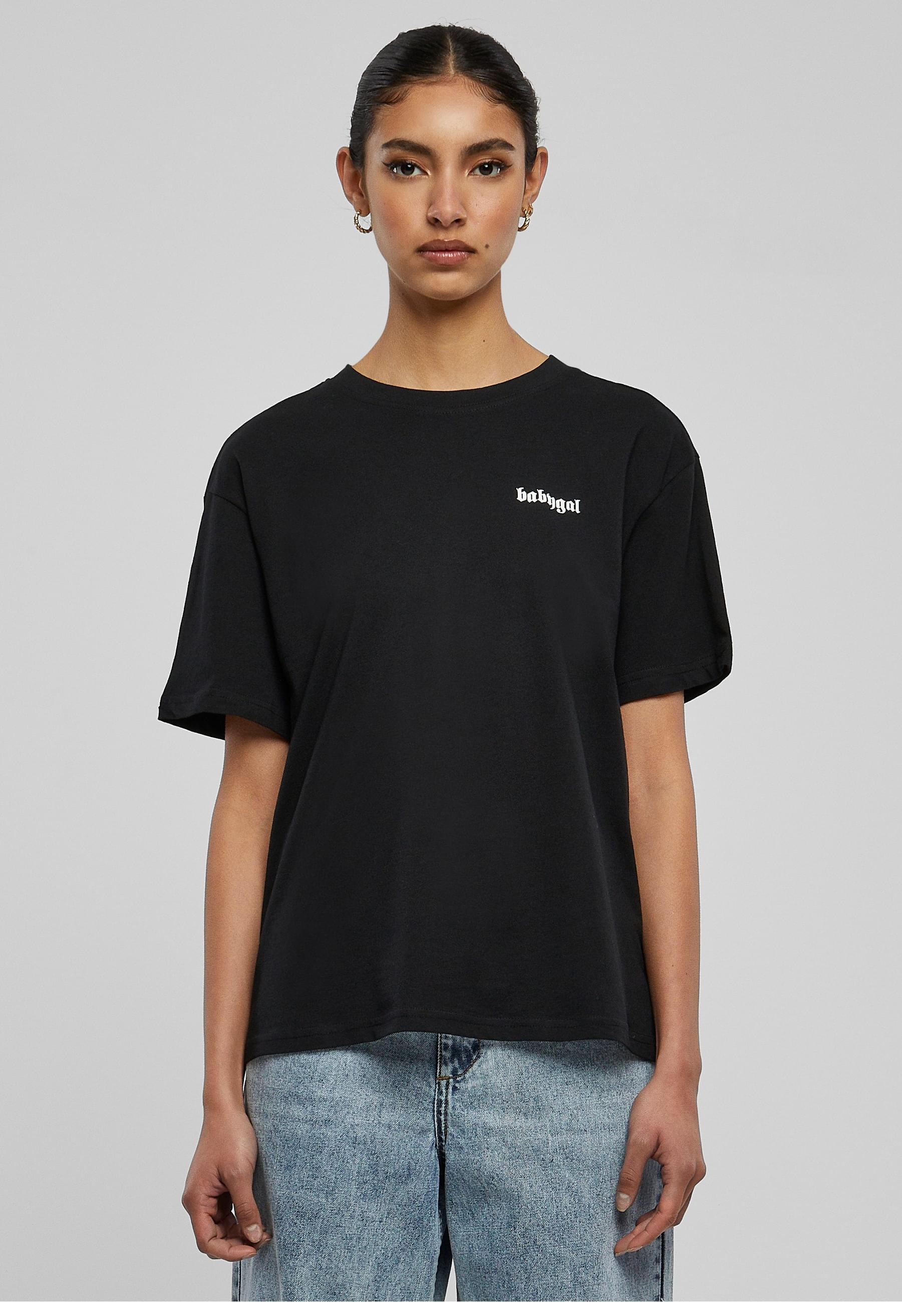 Miss Tee Kurzarmshirt »Miss Tee Damen Babygal Tee«, (1 tlg.)