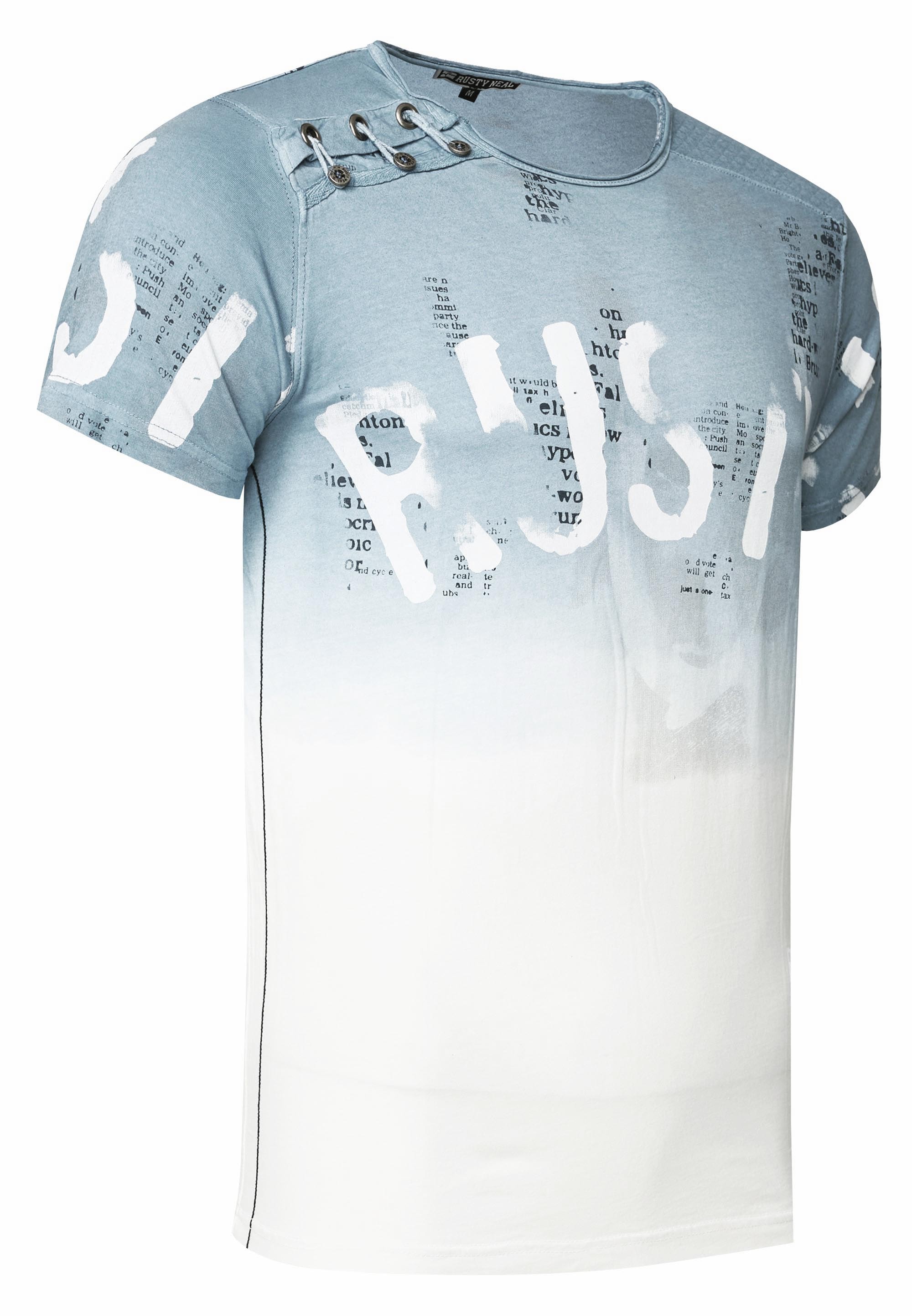 Rusty Neal T-Shirt, mit farblichem Übergang