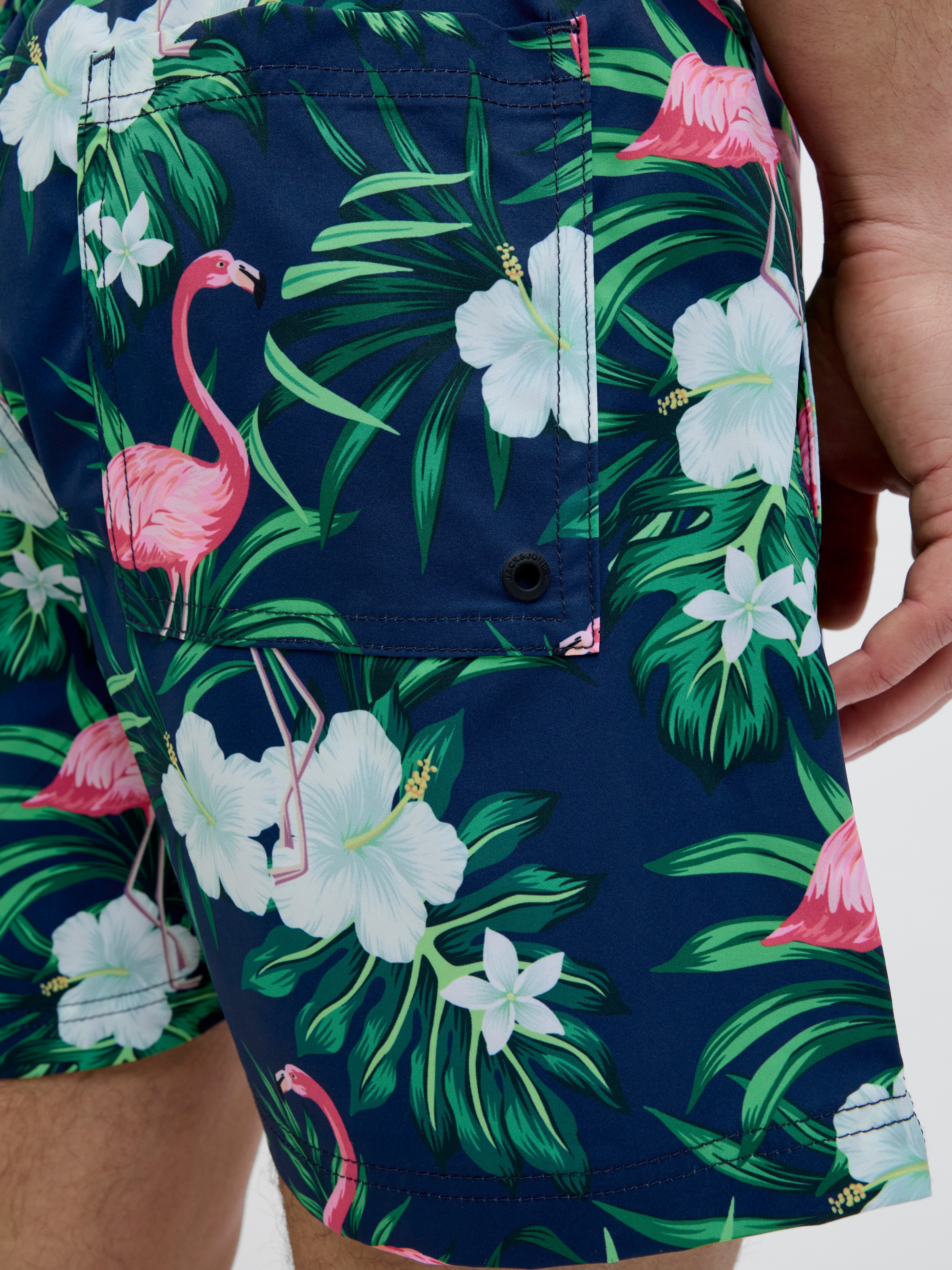 Jack & Jones Badeshorts "JPSTMAUI JJSWIM NOVELTY AOP AKM SN" günstig online kaufen