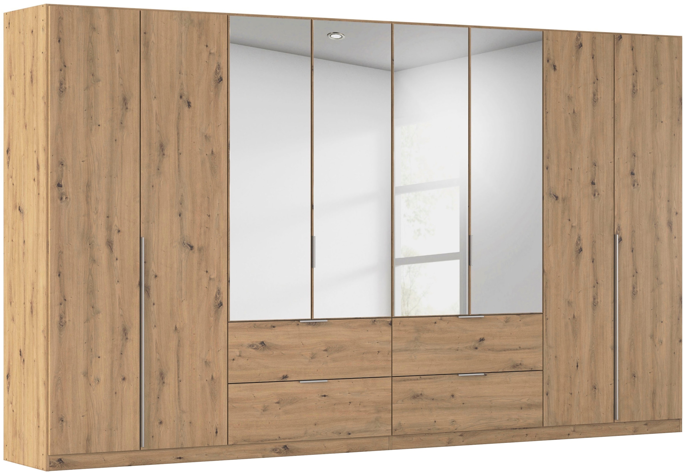 OTTO home Drehtürenschrank "Kleiderschrank Schrank Garderobe AGORDO mit Dek günstig online kaufen