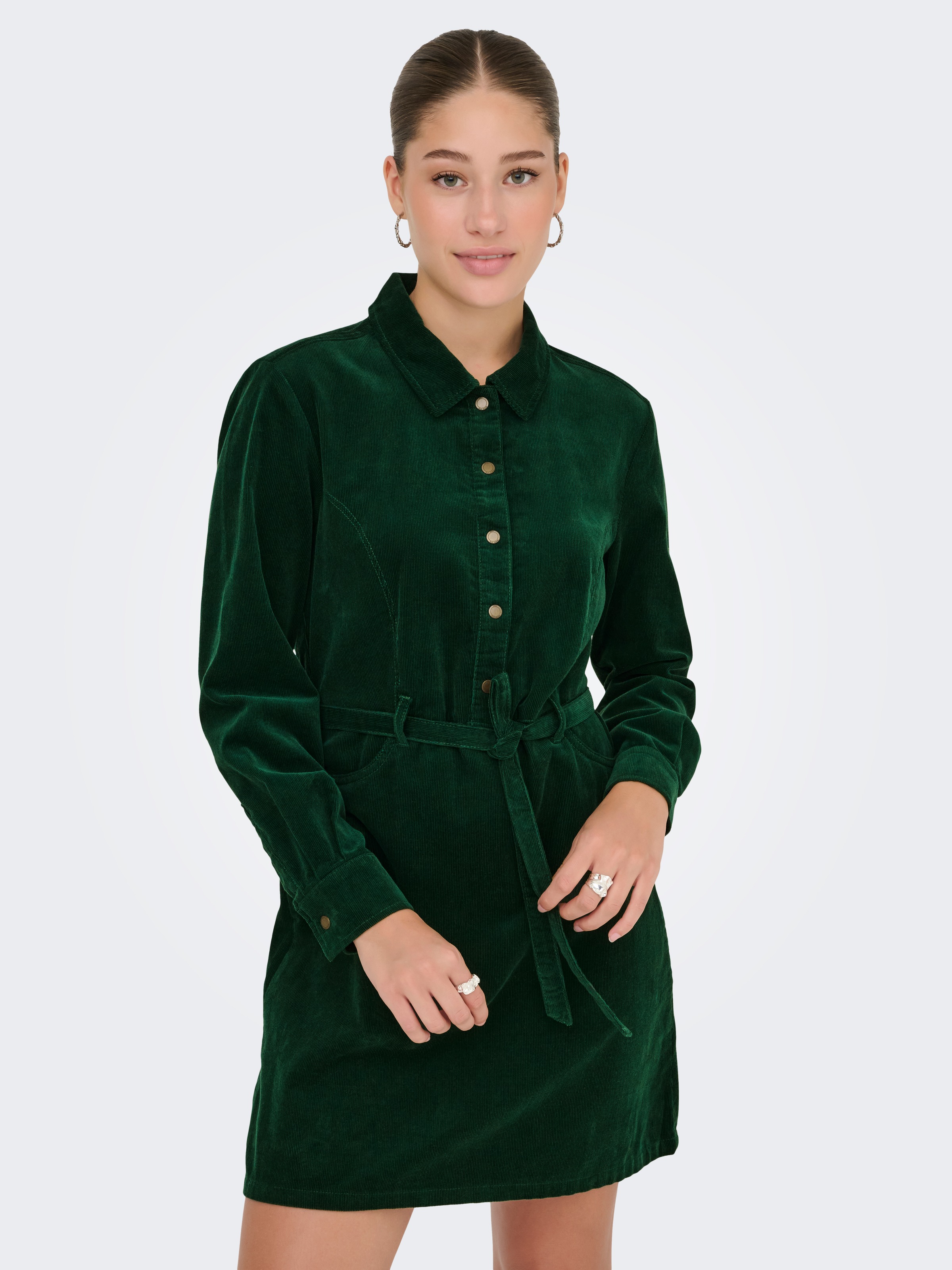 ONLY Cordkleid "ONLNESSA L/S CORD DRESS CC PNT" günstig online kaufen