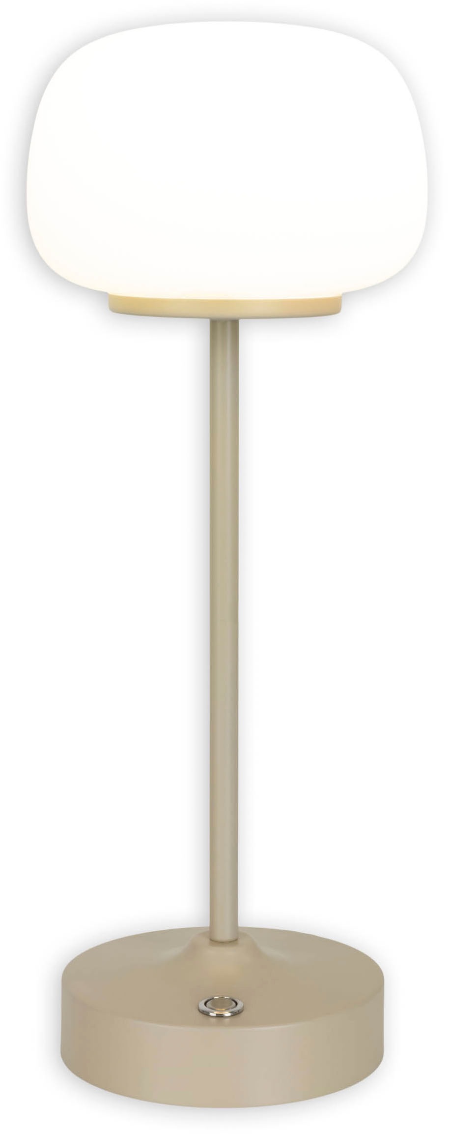 näve LED Tischleuchte »Pina«, 1 flammig, Leuchtmittel LED-Modul | LED wechselbar, Akku aufladbar, USB Typ C inkl. Kabel 100cm, Touch, dimmbar