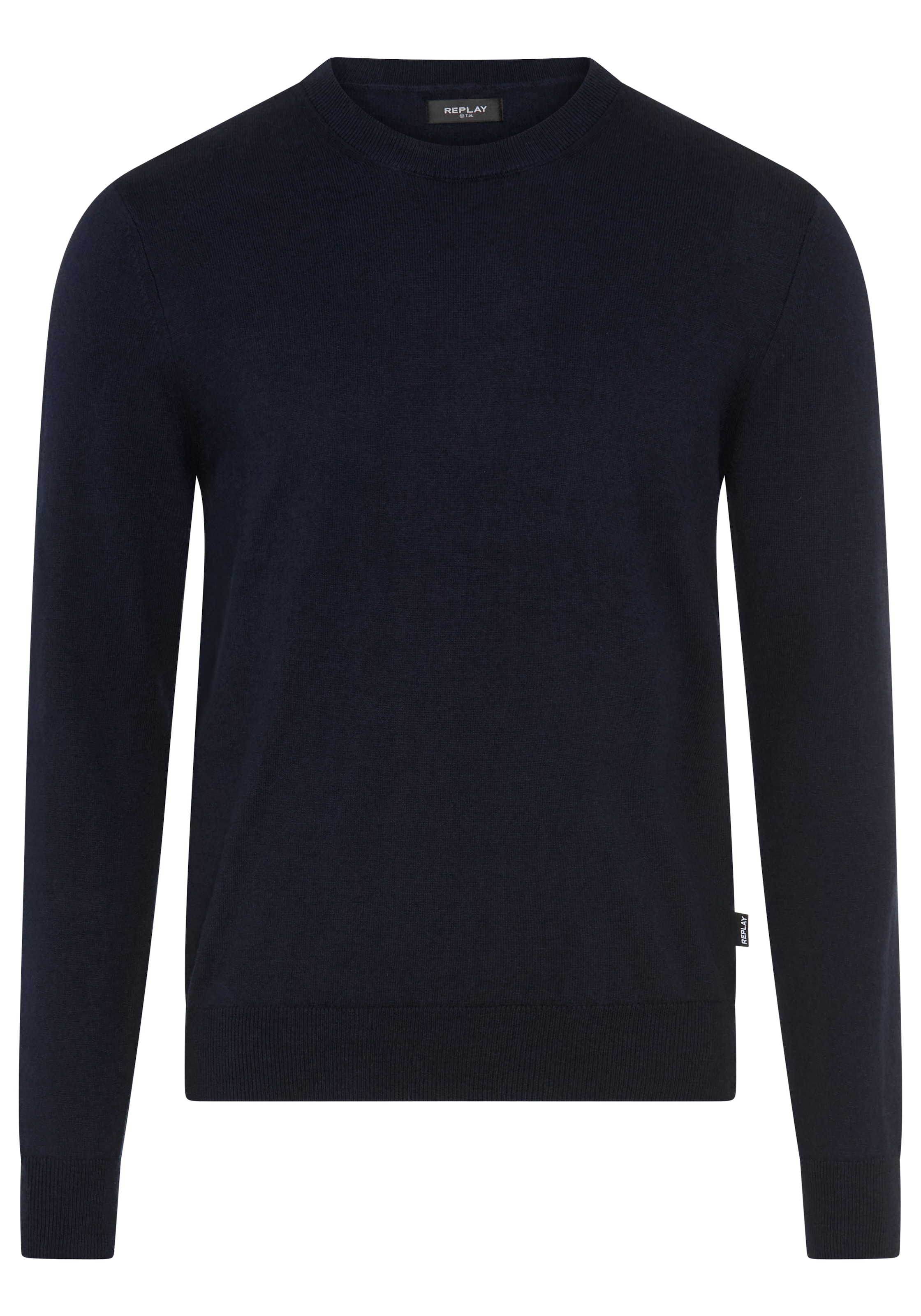 Replay Strickpullover mit Kaschmir-Anteil, Rundhals günstig online kaufen