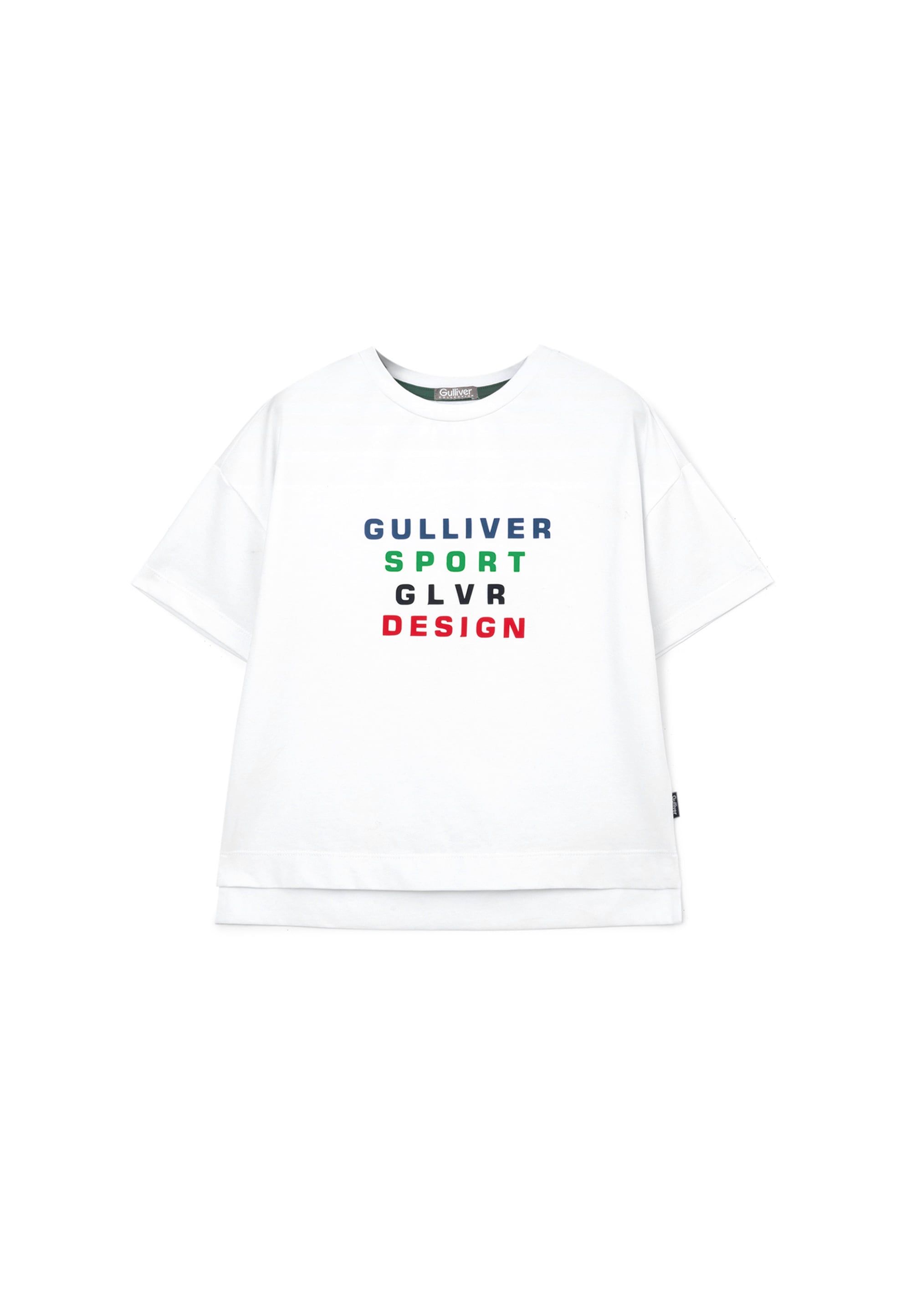 mit Frontprint ▷ | Gulliver BAUR buntem für T-Shirt,