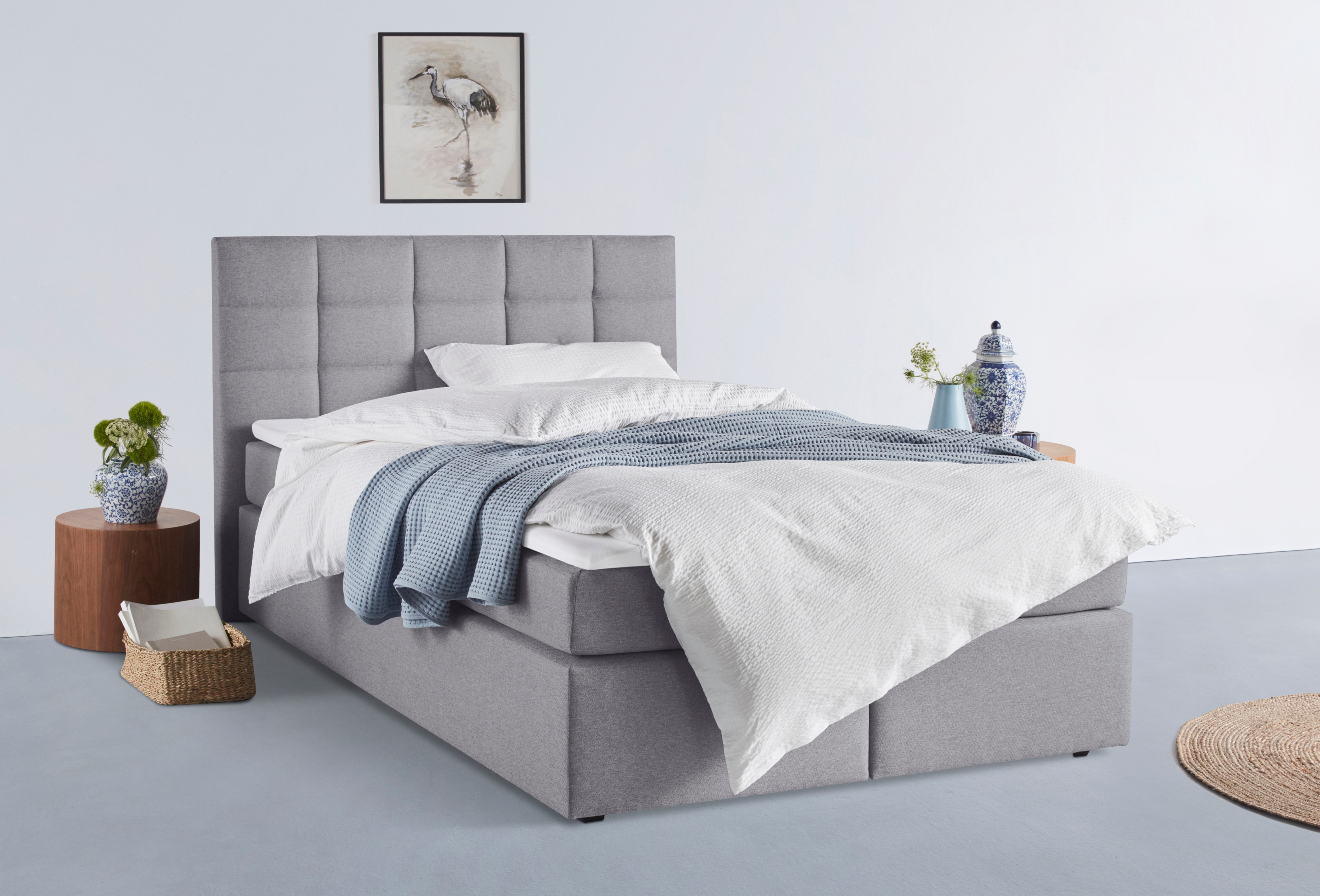 Home affaire Boxbett "Carde" wahlweise mit Bettkasten, in H2, H3 & H4 erhältlich