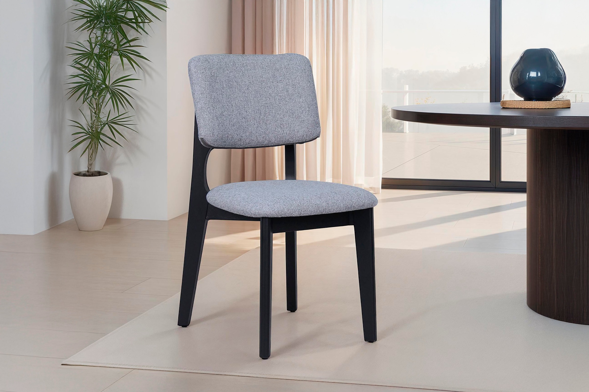 byLIVING Esszimmerstuhl, 2 St., Webstoff