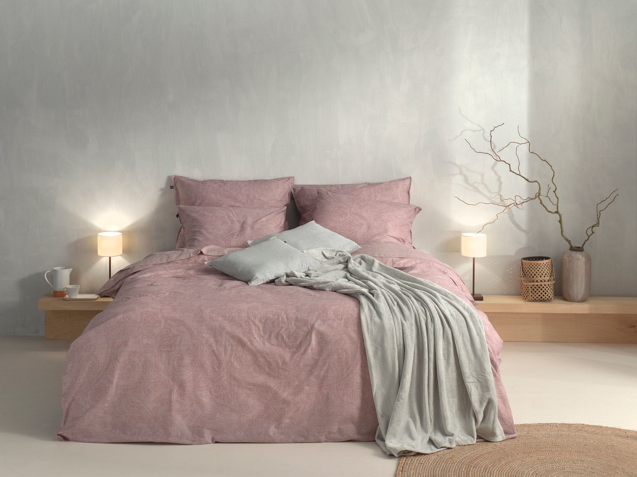 ZO HOME Bettwäsche "Paisley-di-Lino" 2 Stk. tlg. Bettwäsche aus 100% Baumwo günstig online kaufen