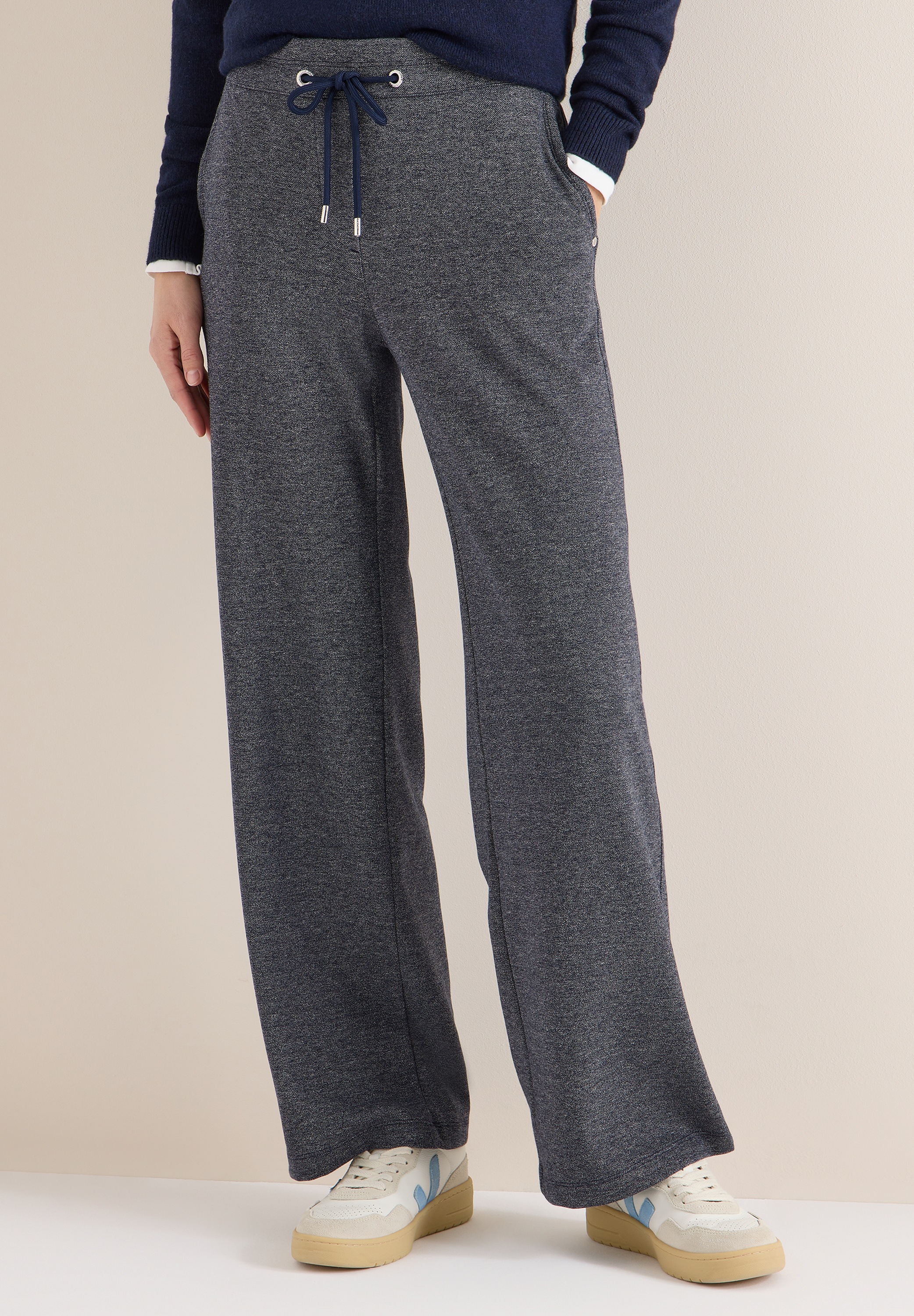 Cecil Stoffhose  im elastischen Materialmix