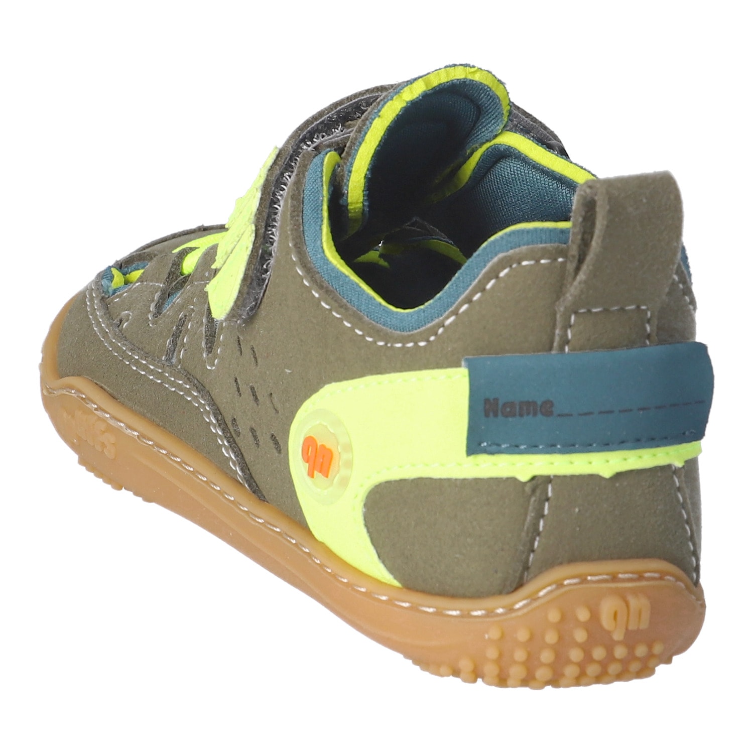 qnuffs Barfußschuh »Lerche«  Sneaker, Halbschuh, Sneaker mit Namenschild an der Ferse