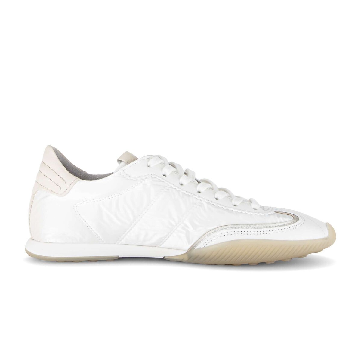 Gabor Sneaker »Sneaker low Materialmix Leder/Lederimitat«