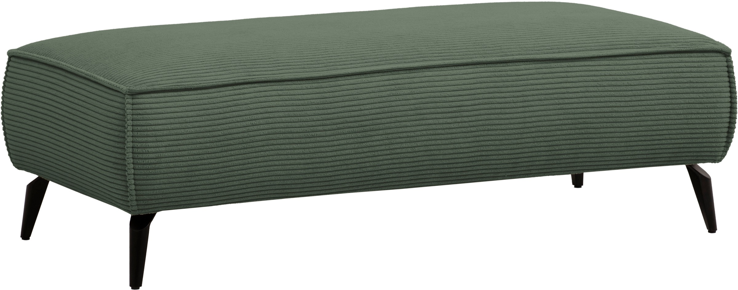 Home affaire Hocker "TVINNU, mit Kedernaht, Cord u. Flachgewebe" zur Serie günstig online kaufen