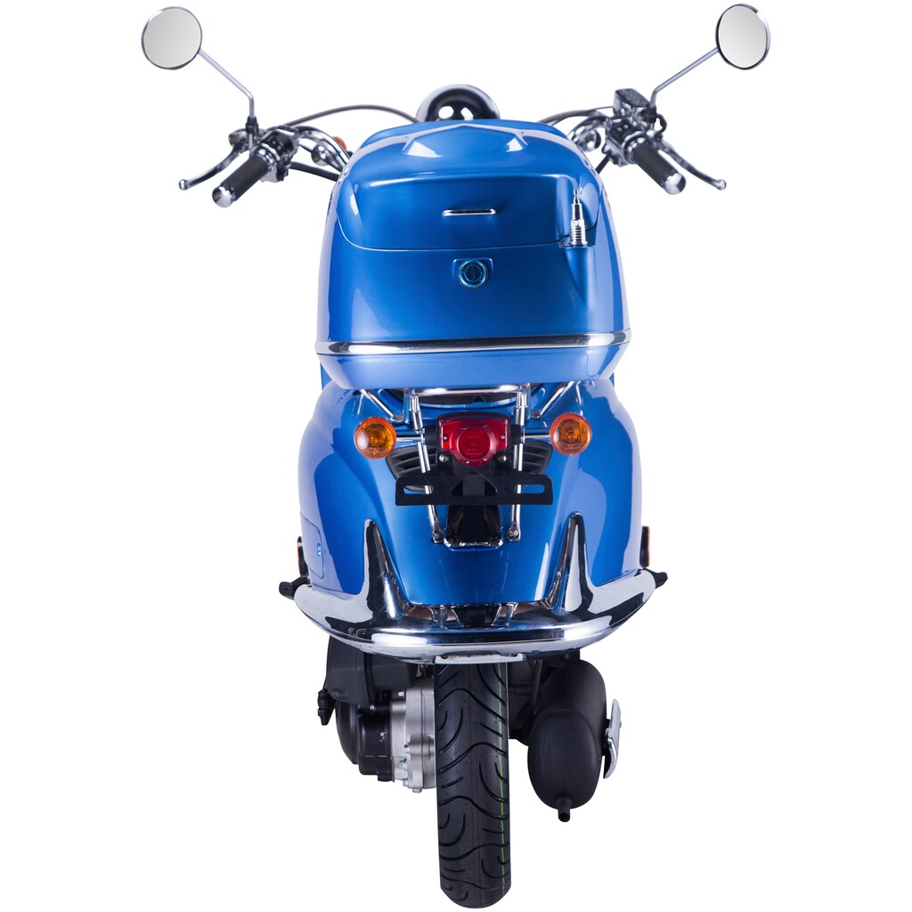 GT UNION Mofaroller »Strada«, 50 cm³, 25 km/h, Euro 5, 1,8 PS, (Set), mit Topcase