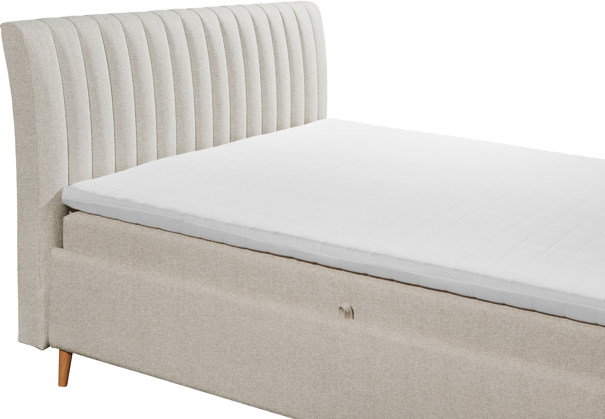 ED EXCITING DESIGN Boxbett »Akron«, mit Bettkasten, erhältlich in verschiedenen Breiten & Farben